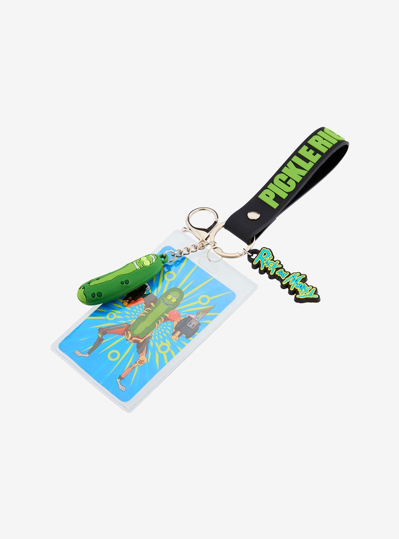 Rick And Morty Pickle Rick Wrist Lanyard, , hi-res