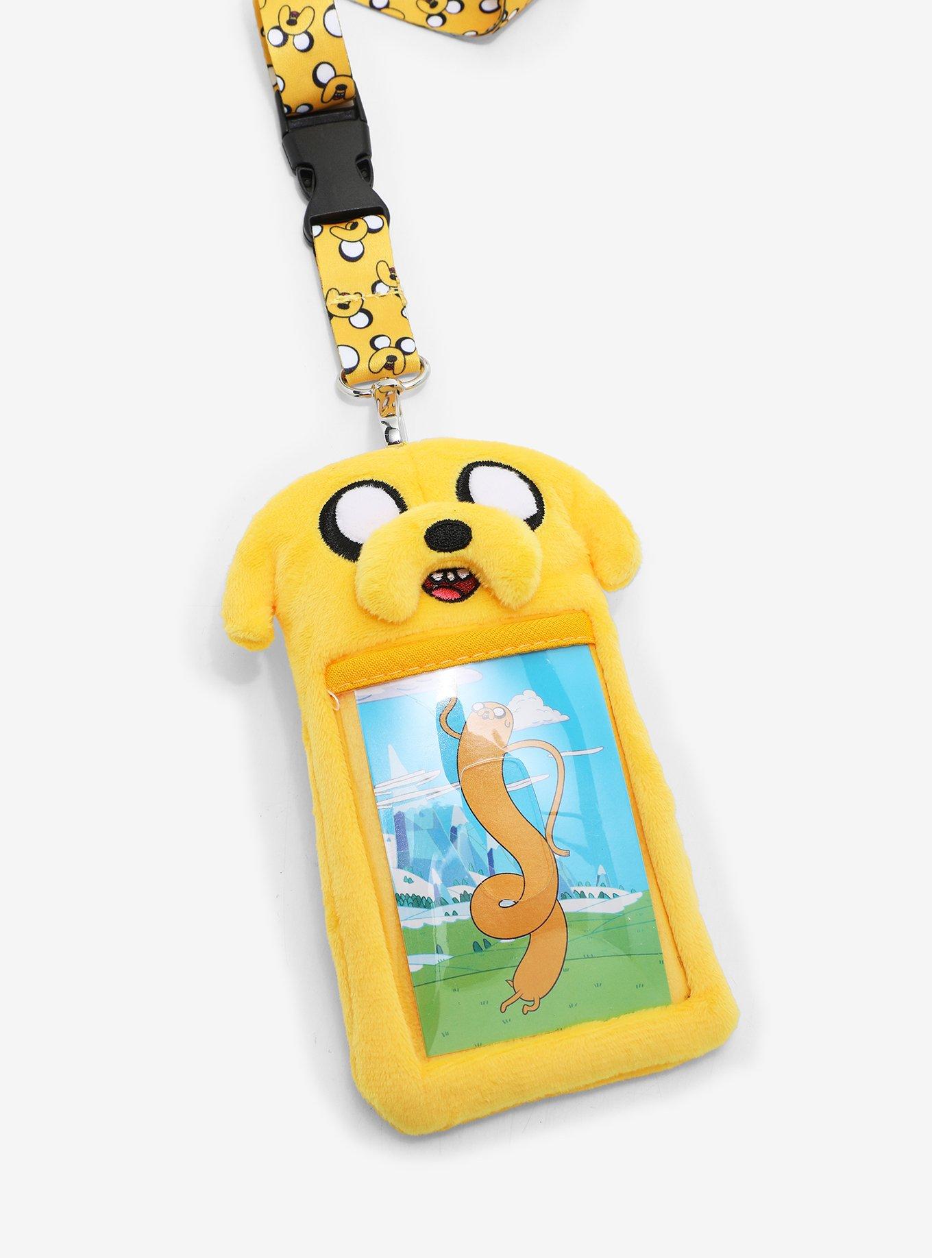 Adventure Time Jake Plush Lanyard With Cardholder, , hi-res