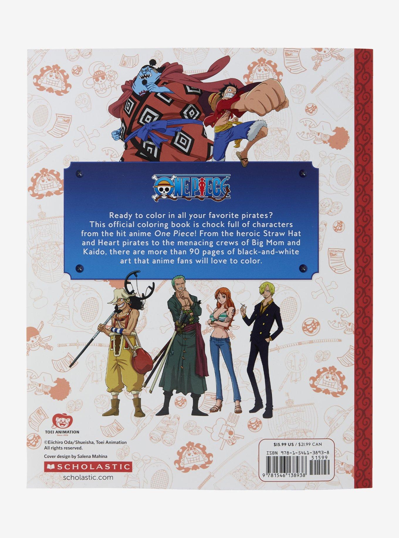 One Piece The Official Coloring Book, , alternate