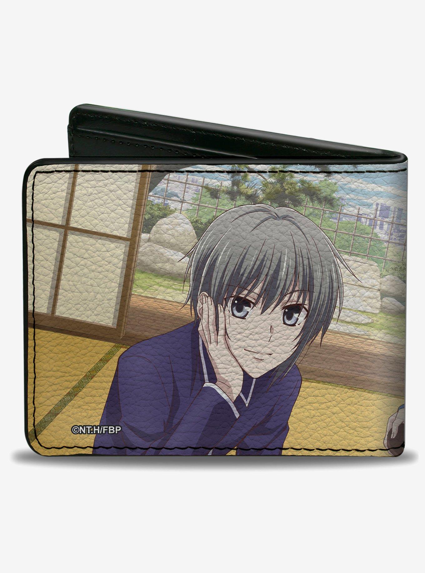 Fruits Basket Yuki Tohru Kyo Magazine Group Bifold Wallet, , alternate