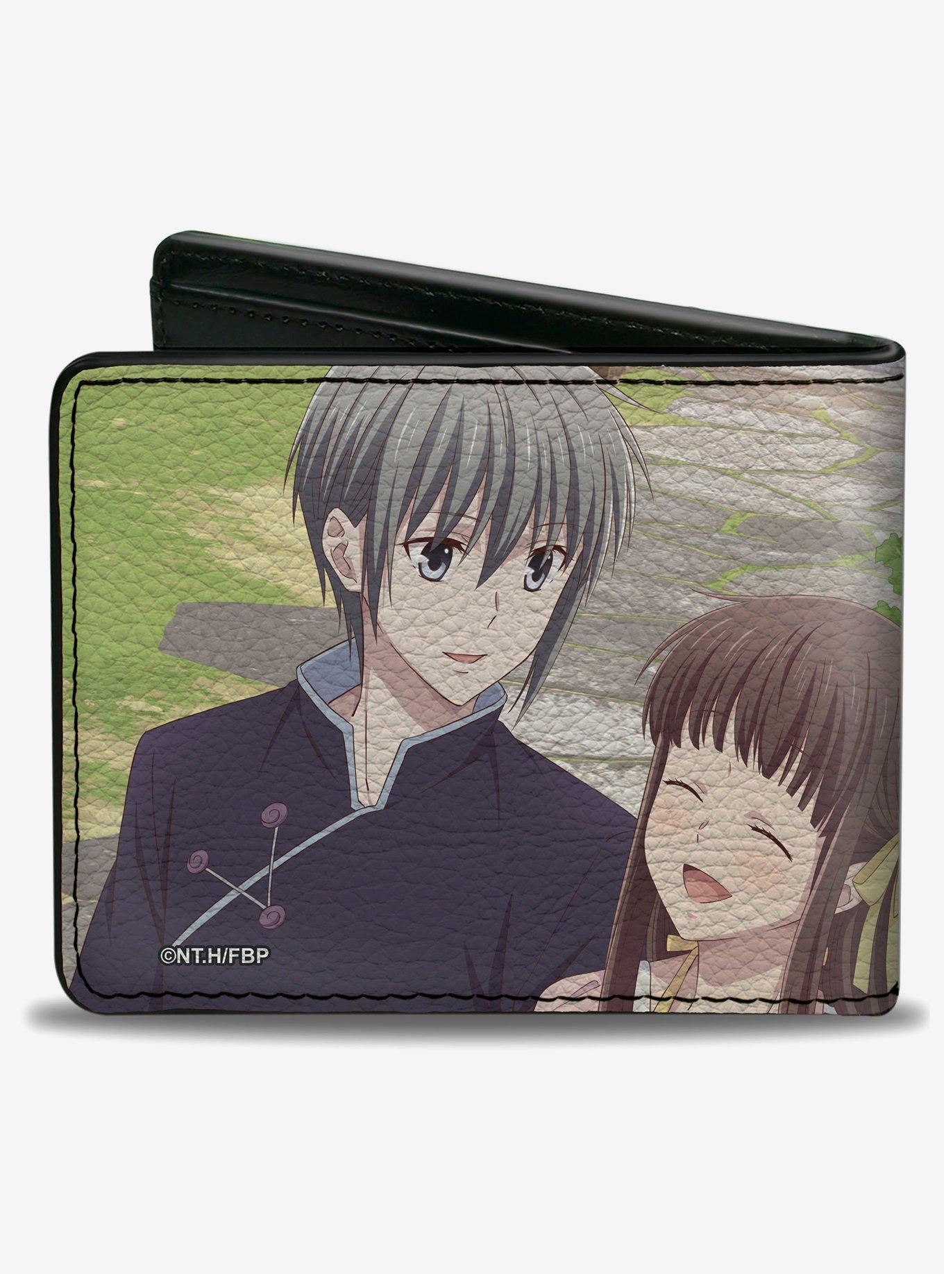 Fruits Basket Yuki Tohru Kyo Kagure Group Bifold Wallet, , alternate