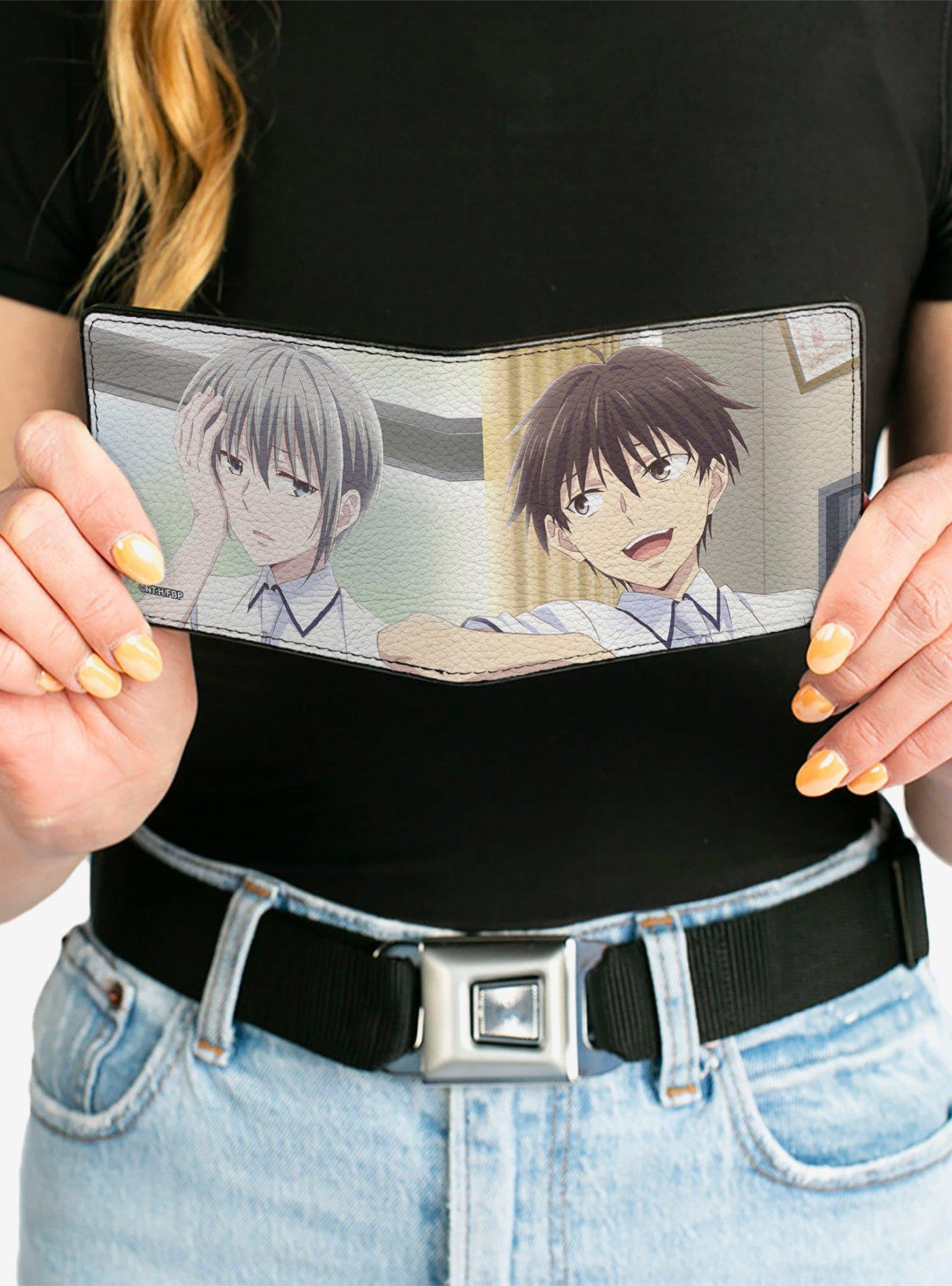 Fruits Basket Yuki and Kakeru Class Pose Bifold Wallet, , alternate