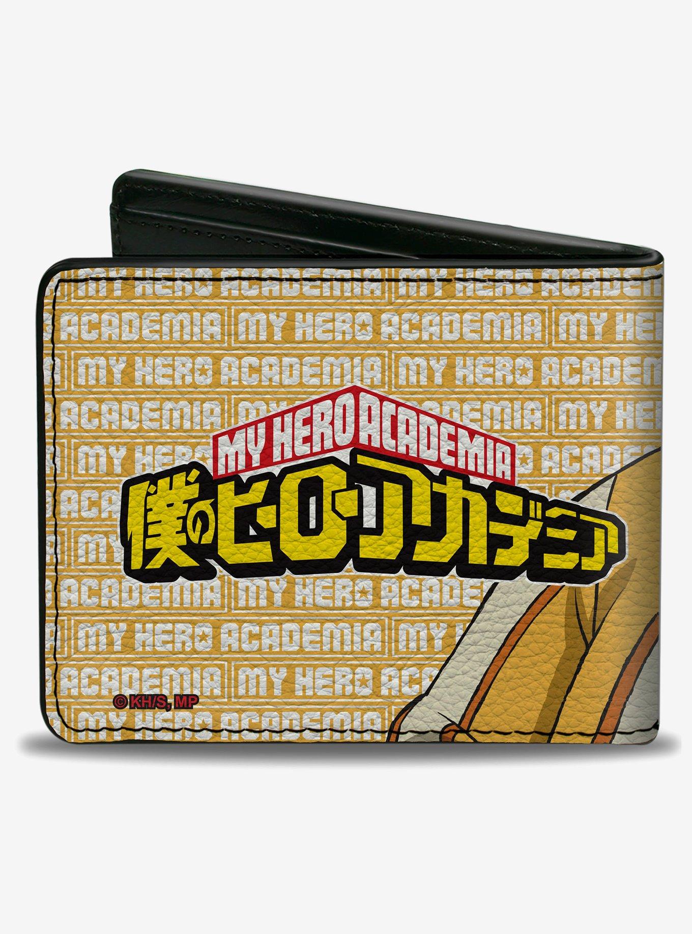 My Hero Academia Pro Hero Fat Gum Pose and Logo Bifold Wallet, , alternate