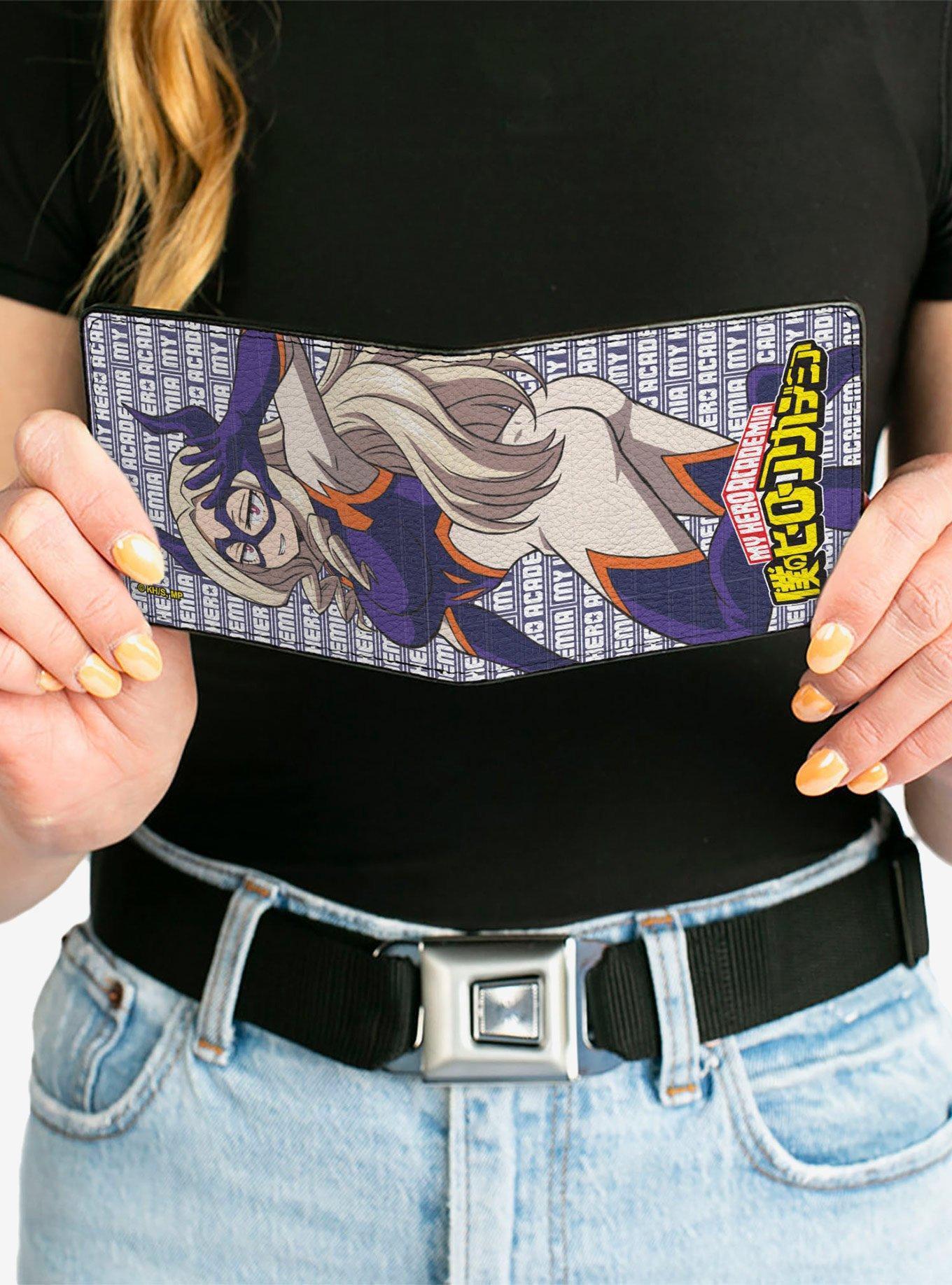 My Hero Academia Pro Hero Mt Lady Pose and Logo Bifold Wallet, , alternate