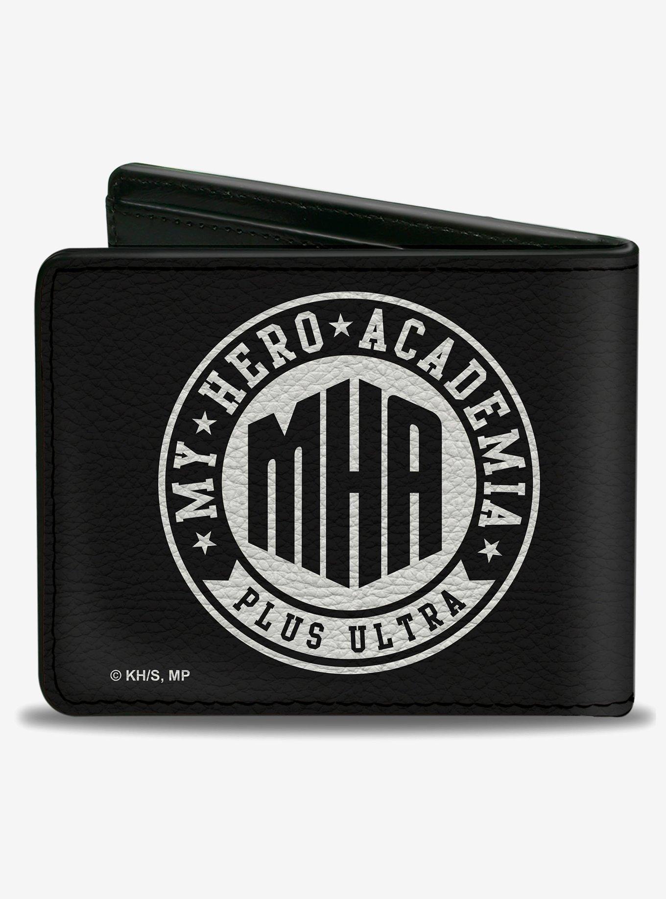 My Hero Academia Plus Ultra Round Logo Bifold Wallet, , alternate