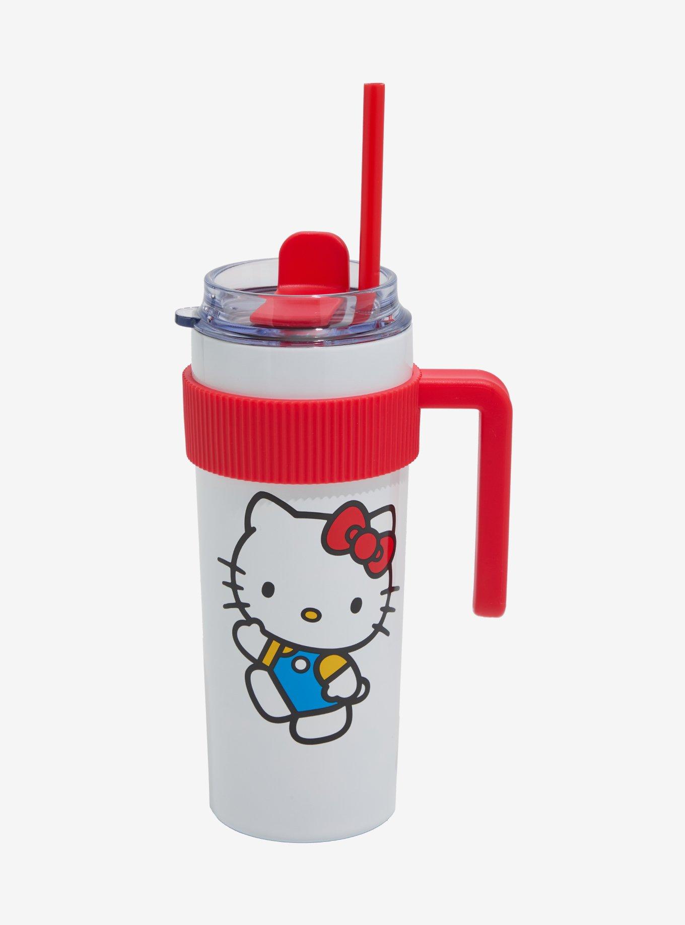 Hello Kitty Waving Stainless Steel Travel Cup, , hi-res