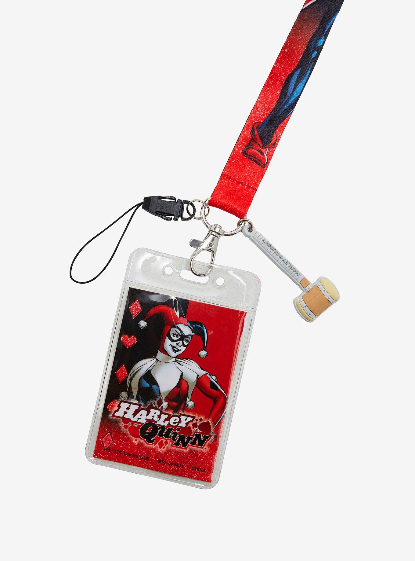 DC Comics Batman Harley Quinn Charm Lanyard, , hi-res