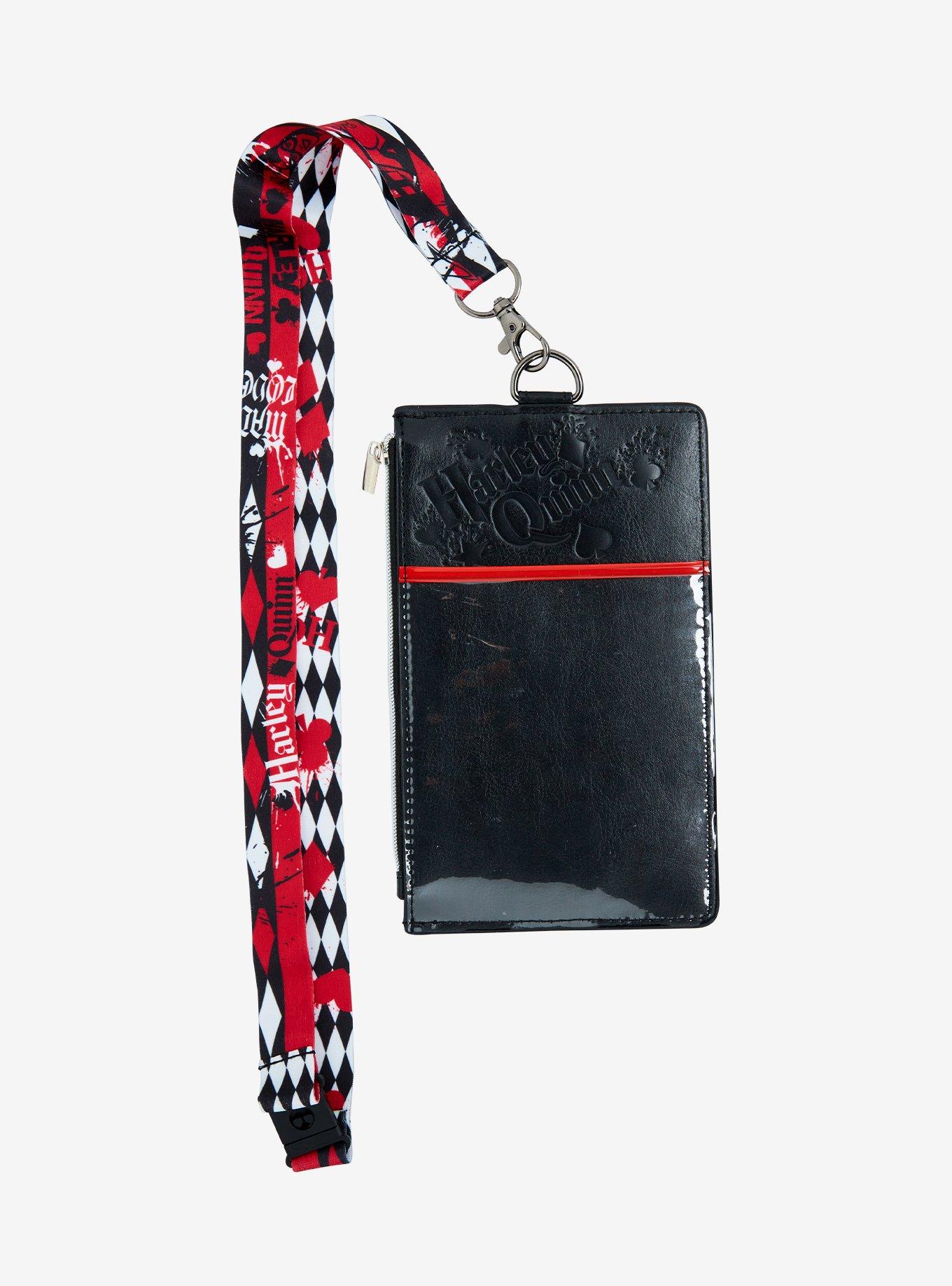 DC Comics Batman Harley Quinn Passport Lanyard, , hi-res