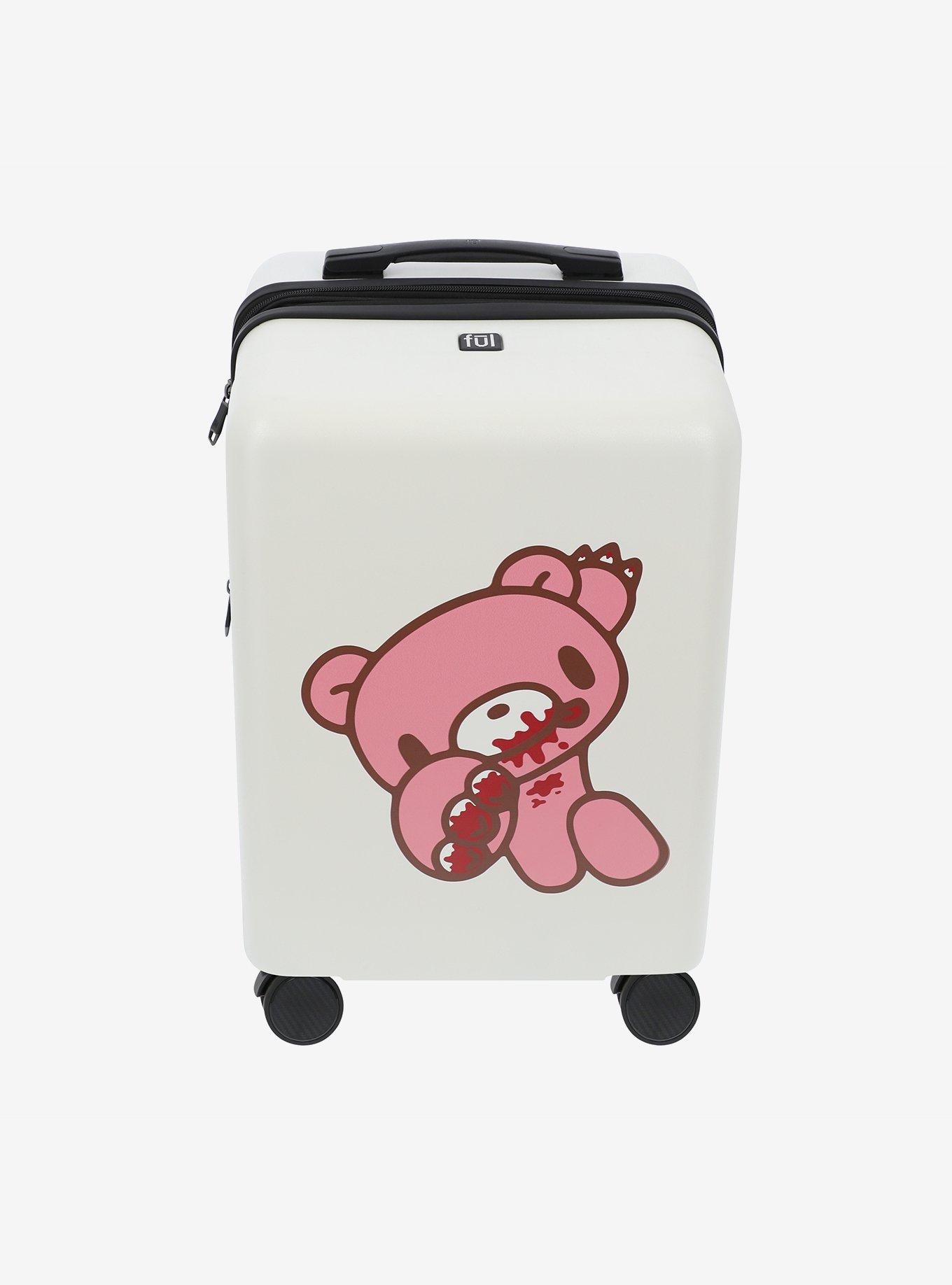 FUL Gloomy Bear Octas Carry-On Luggage White, , alternate