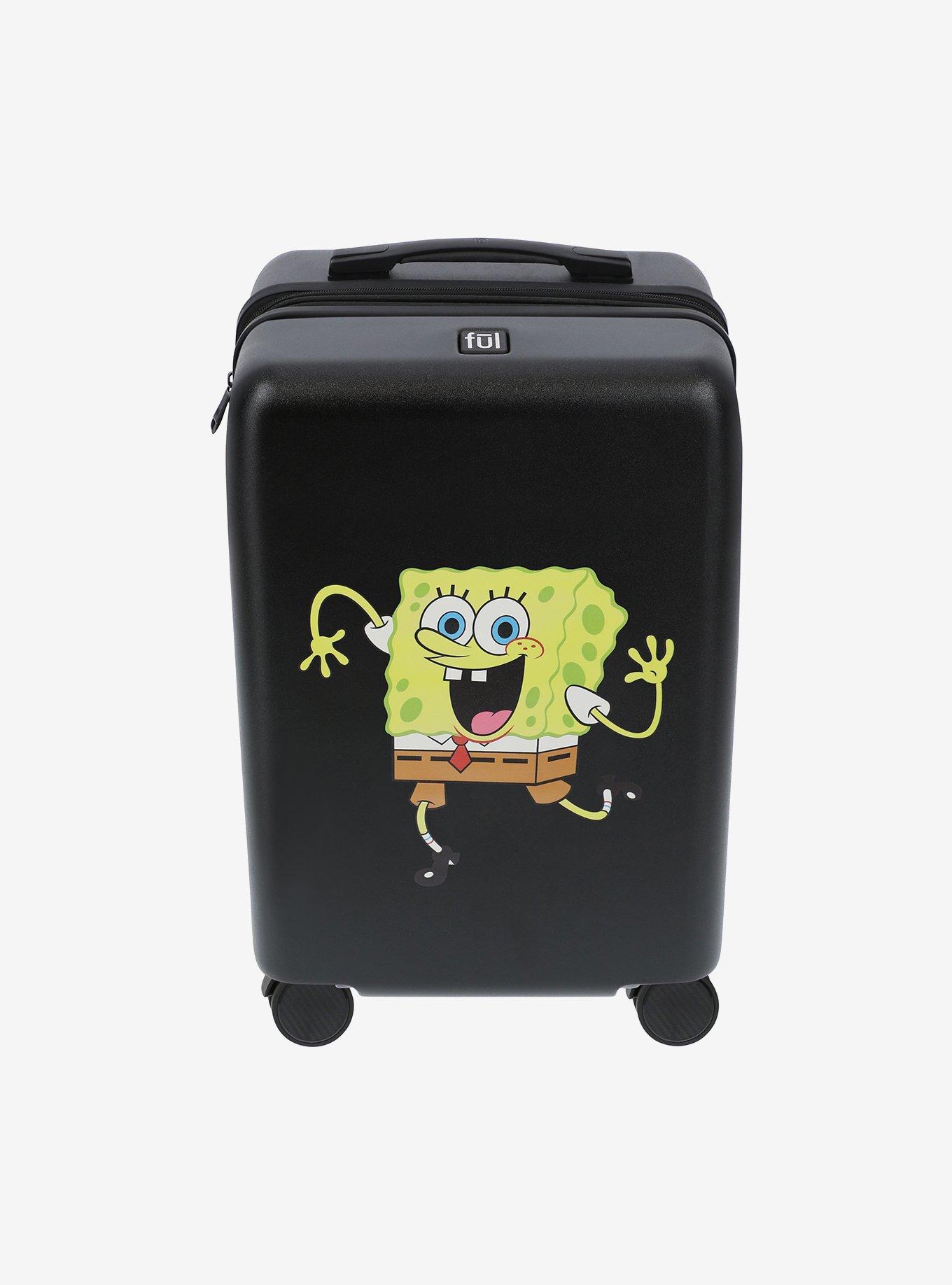 FUL SpongeBob SquarePants Carry-On Luggage Black, , alternate