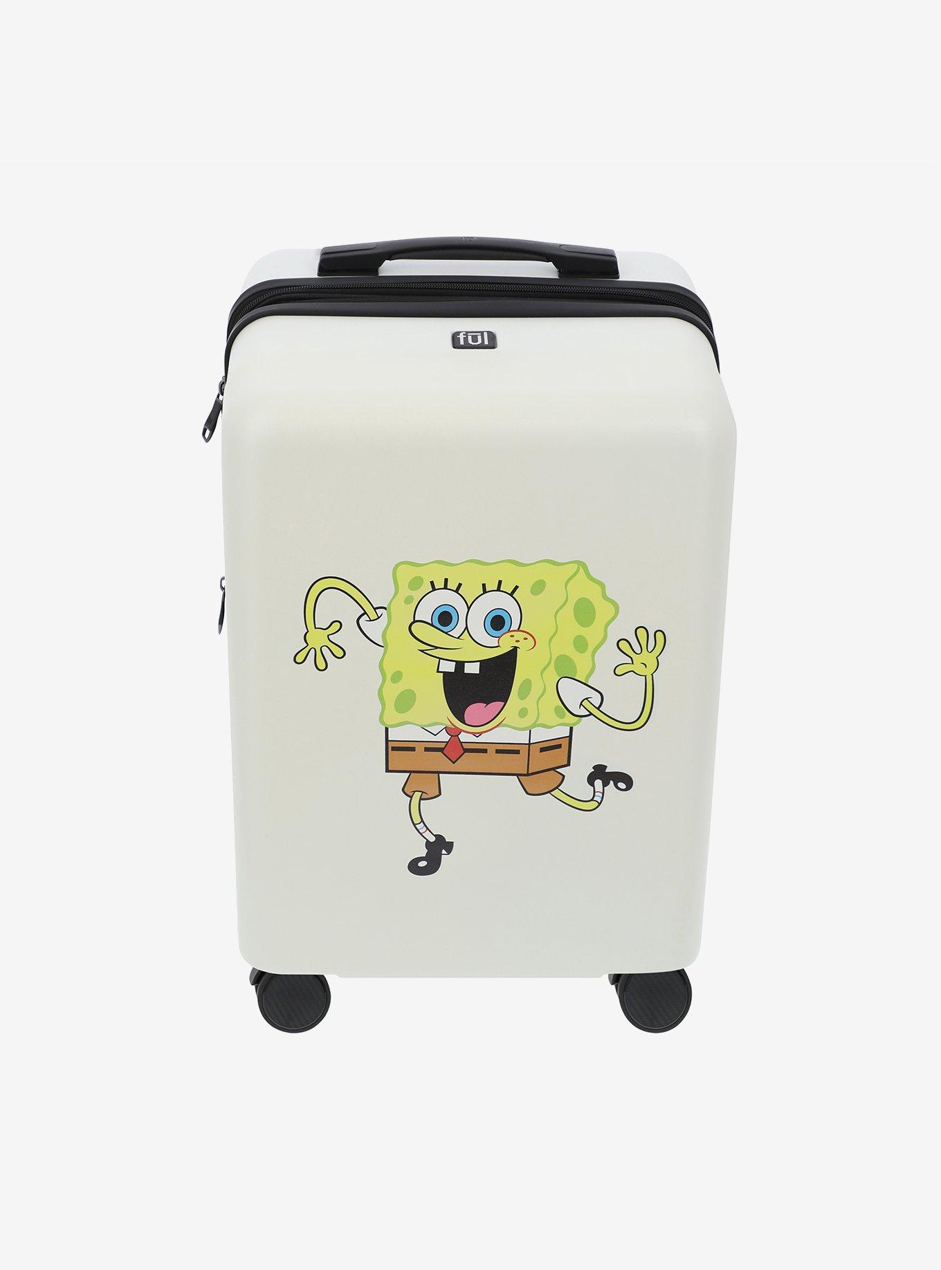 FUL SpongeBob SquarePants Carry-On Luggage White, , alternate