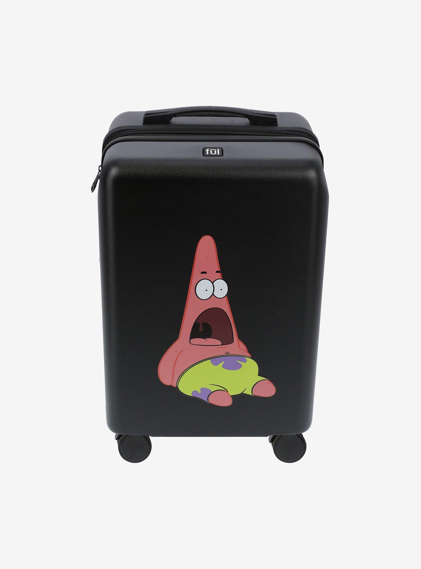 FUL SpongeBob SquarePants Patrick Carry-On Luggage Black, , alternate