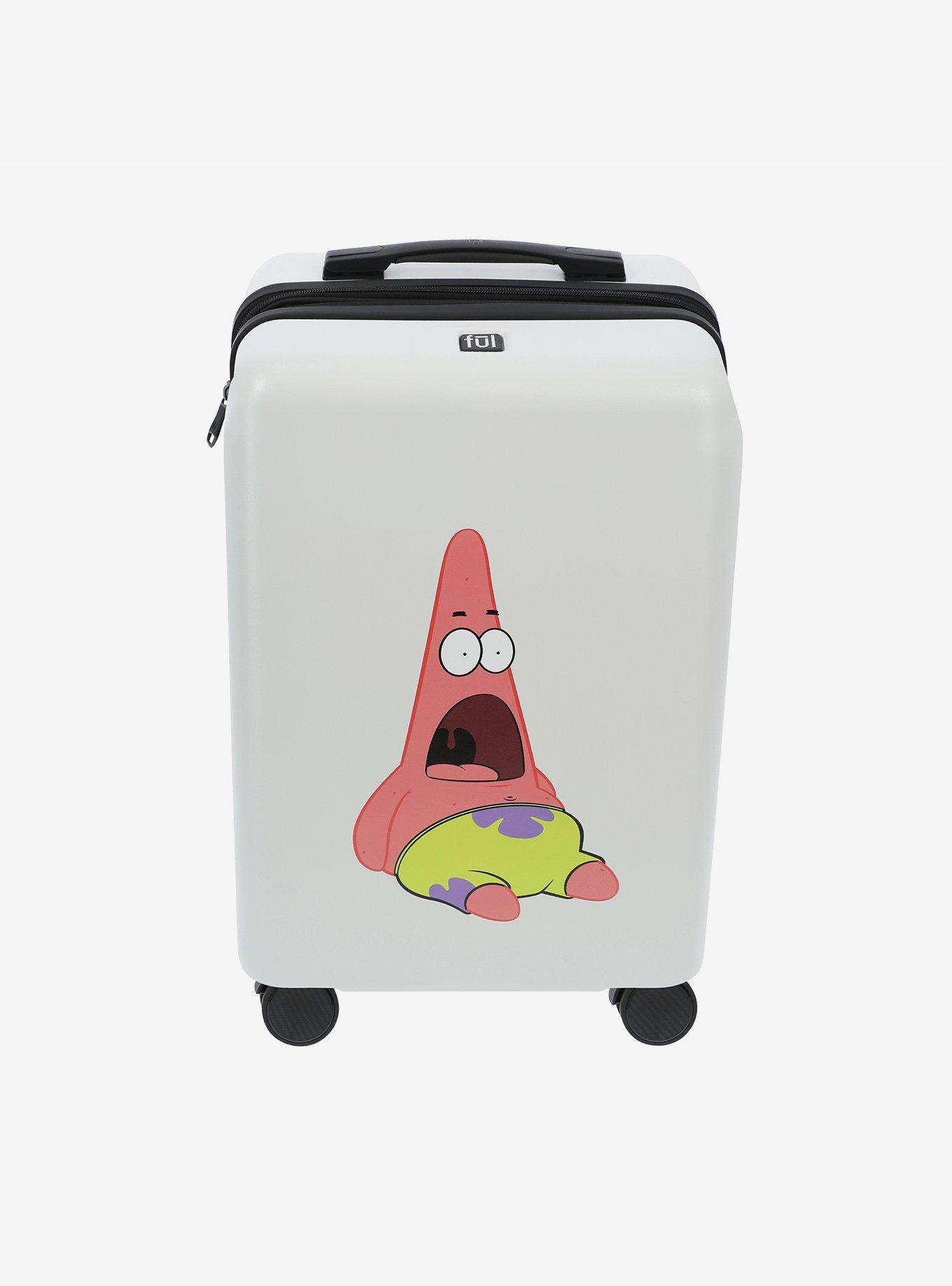 FUL SpongeBob SquarePants Patrick Carry-On Luggage White, , alternate