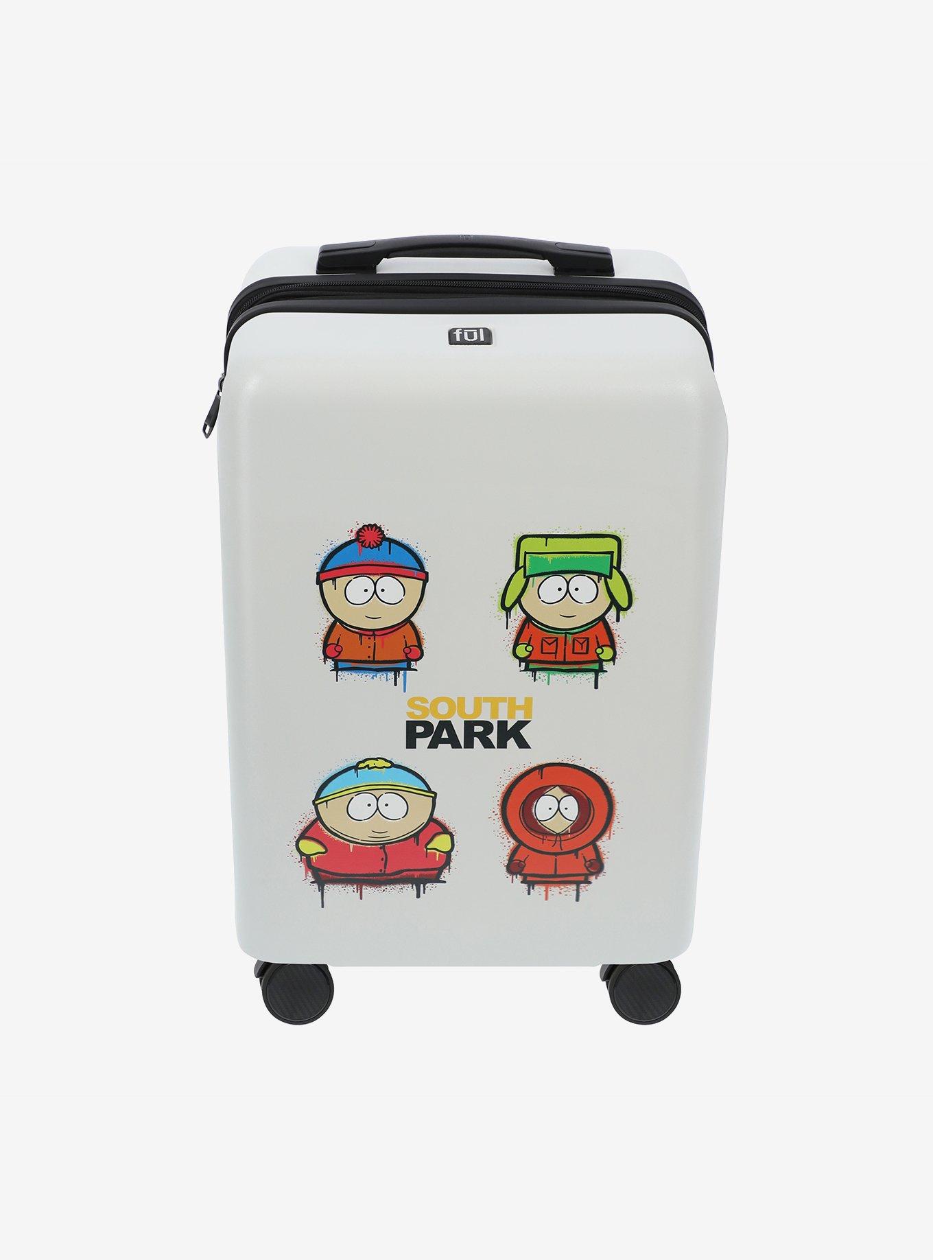 FUL Southpark Carry-On Luggage White, , alternate