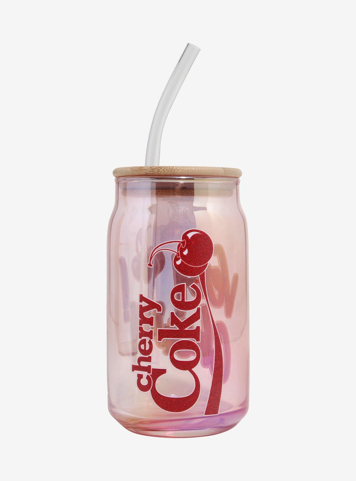 Coca-Cola Cherry Coke Glass Cup, , hi-res