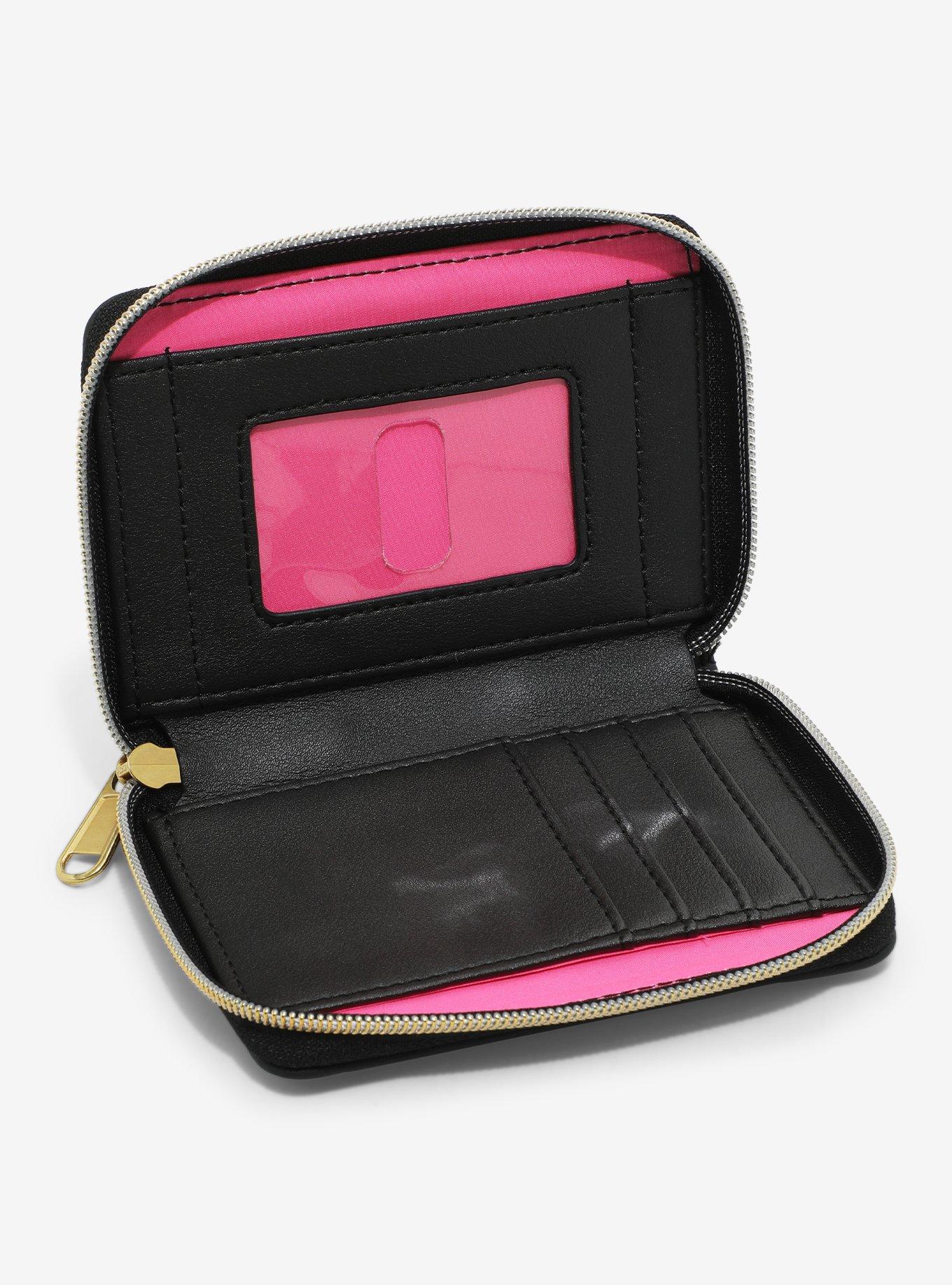 Loungefly Disney Alice In Wonderland Glow-In-The-Dark Characters Mini Zipper Wallet
