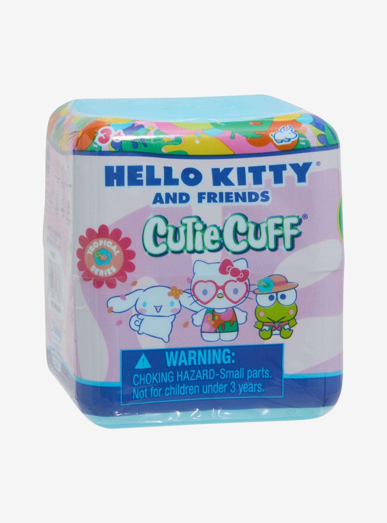 Sanrio Hello Kitty and Friends Tropical Series Cutie Cuff Blind Box Plush Bracelet, , hi-res