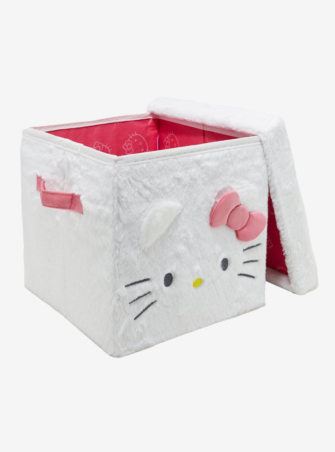 Sanrio Hello Kitty Collapsible Plush Storage Bin, , hi-res