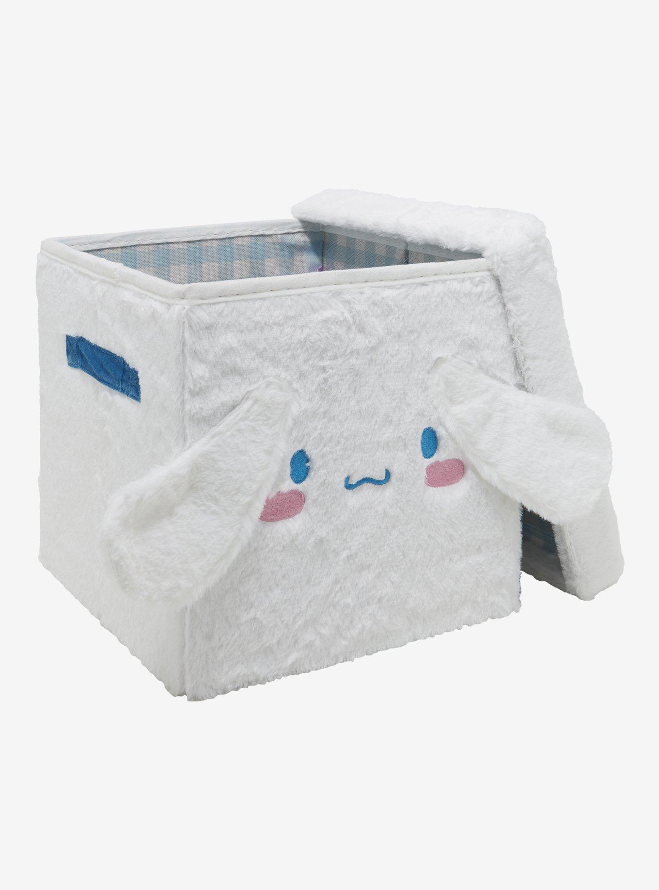 Sanrio Cinnamoroll Collapsible Plush Storage Bin, , hi-res