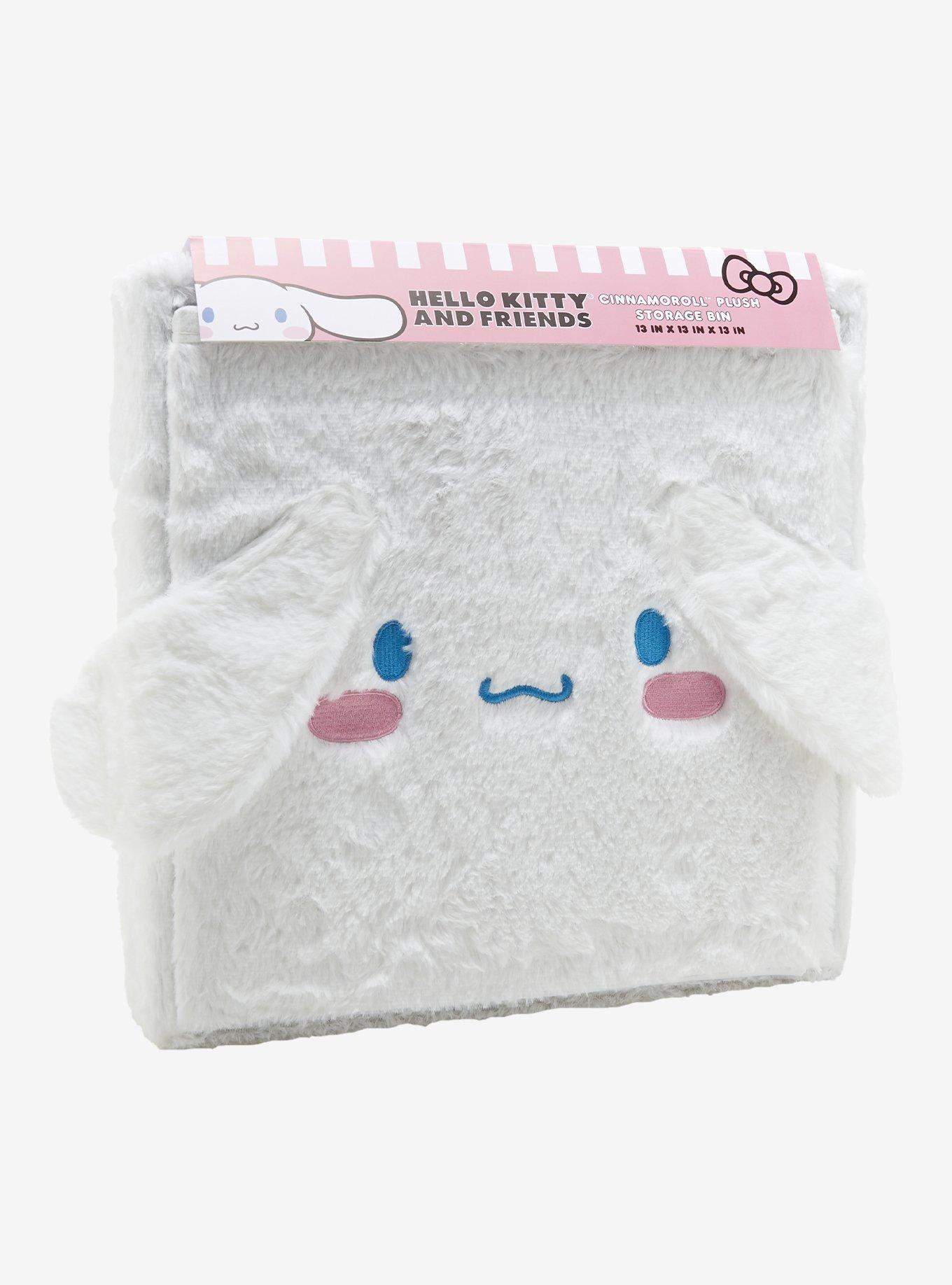 Sanrio Cinnamoroll Collapsible Plush Storage Bin, , alternate