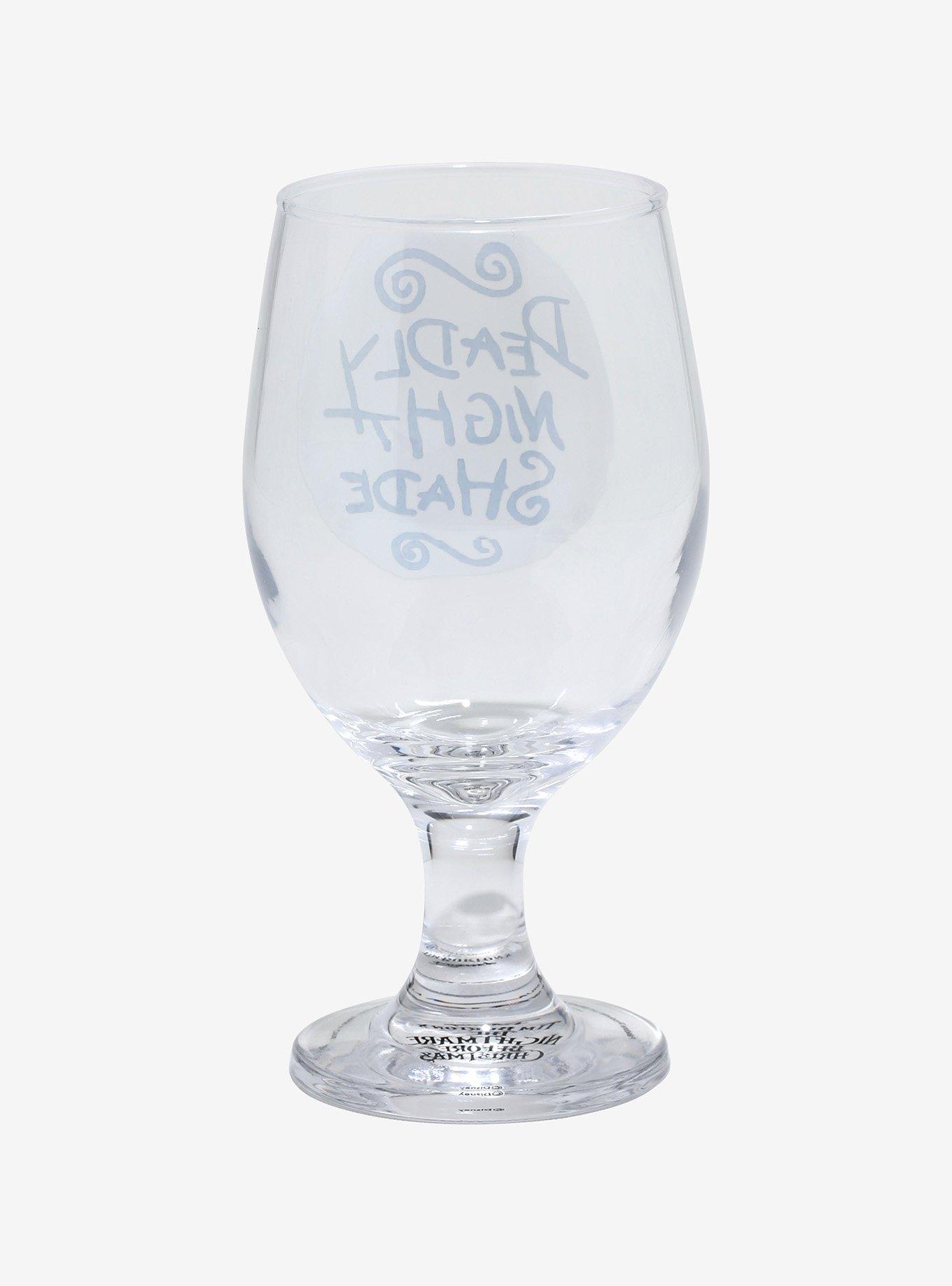 The Nightmare Before Christmas Deadly Nightshade Glow-In-The-Dark Glass, , alternate