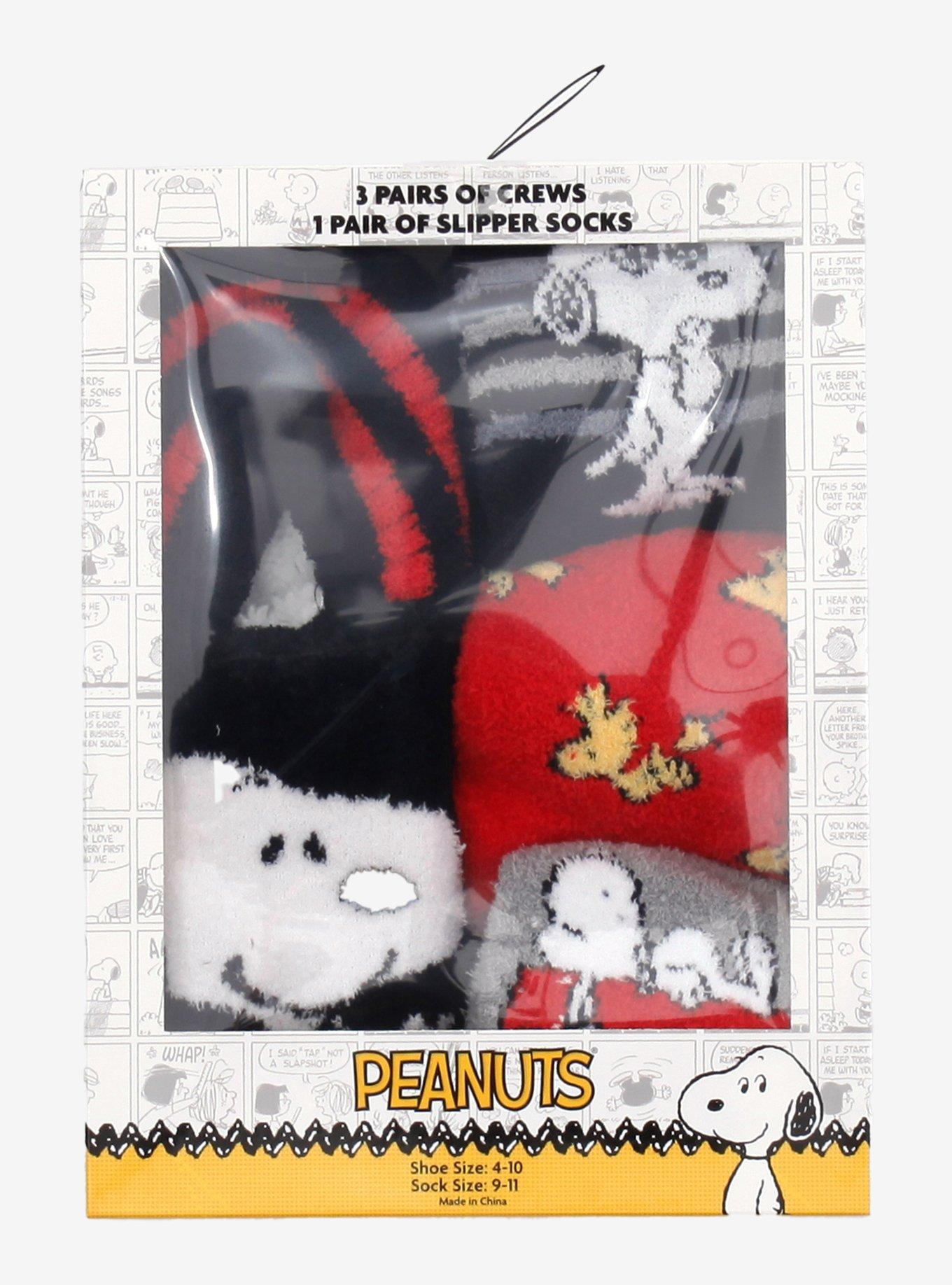 Peanuts Snoopy & Woodstock Cozy Socks Gift Set, , hi-res