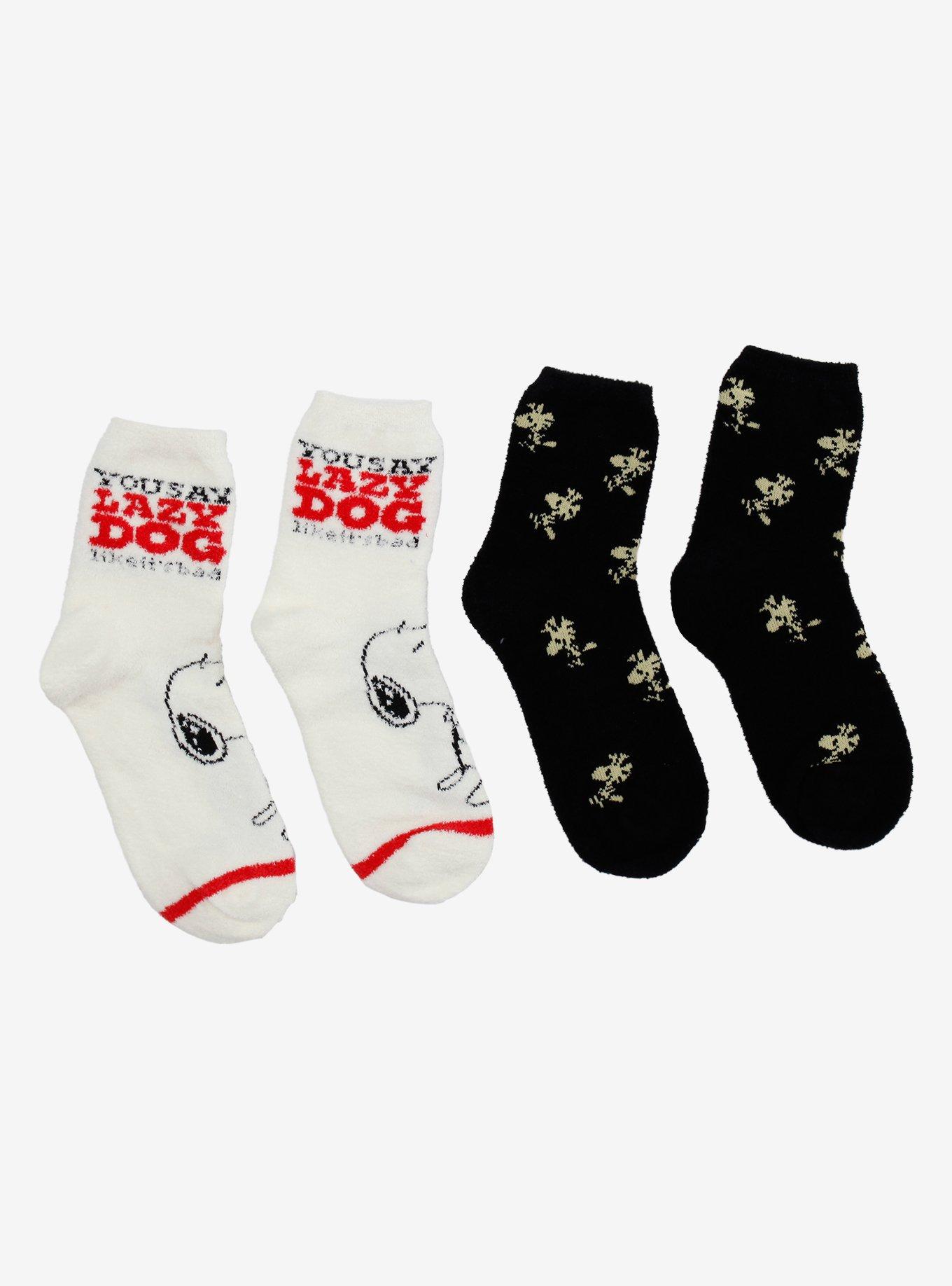 Peanuts Snoopy & Woodstock Cozy Crew Socks Gift Set, , hi-res