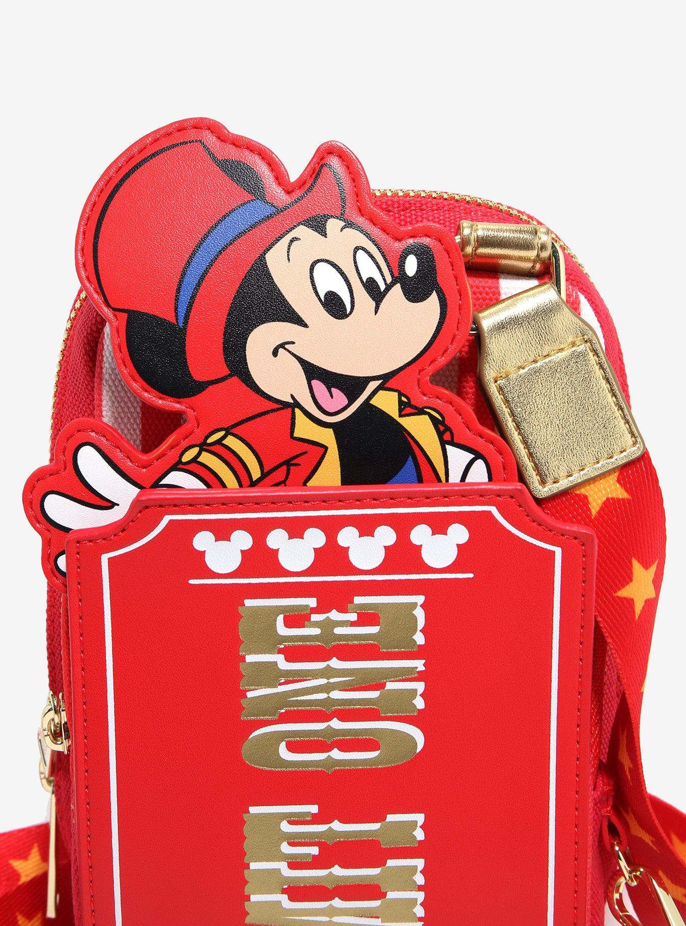Loungefly Disney Mickey Mouse Circus Ticket Belt Bag with Coin Purse - BoxLunch Exclusive