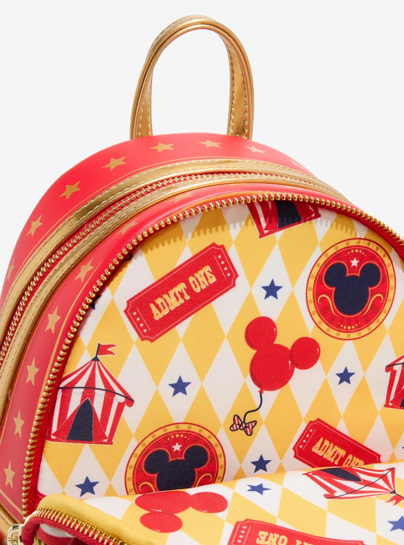 Loungefly Disney Mickey Mouse & Friends Circus Mini Backpack - BoxLunch Exclusive