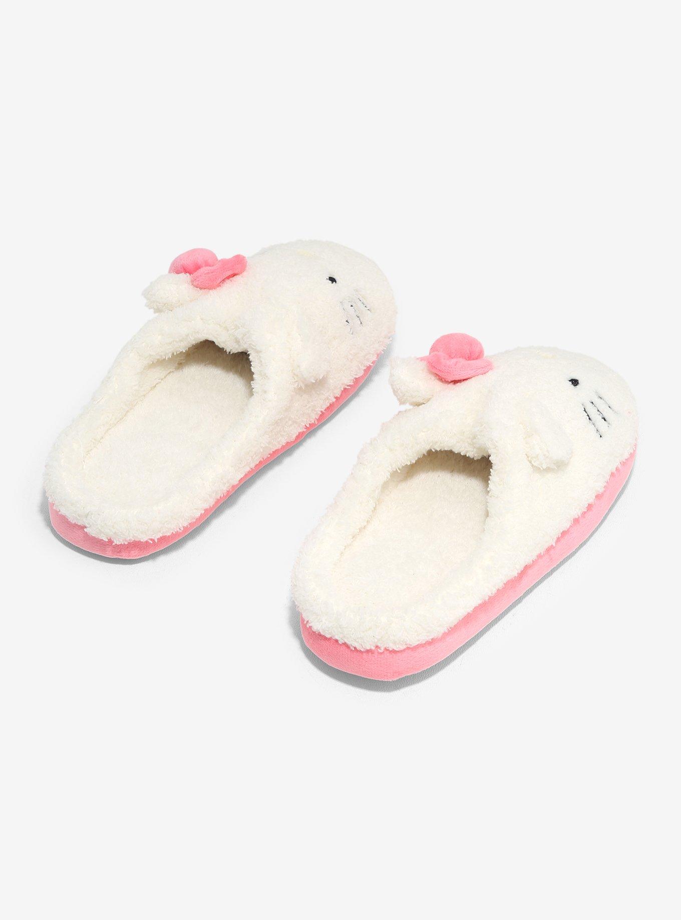 Hello Kitty Sherpa Slippers, , hi-res