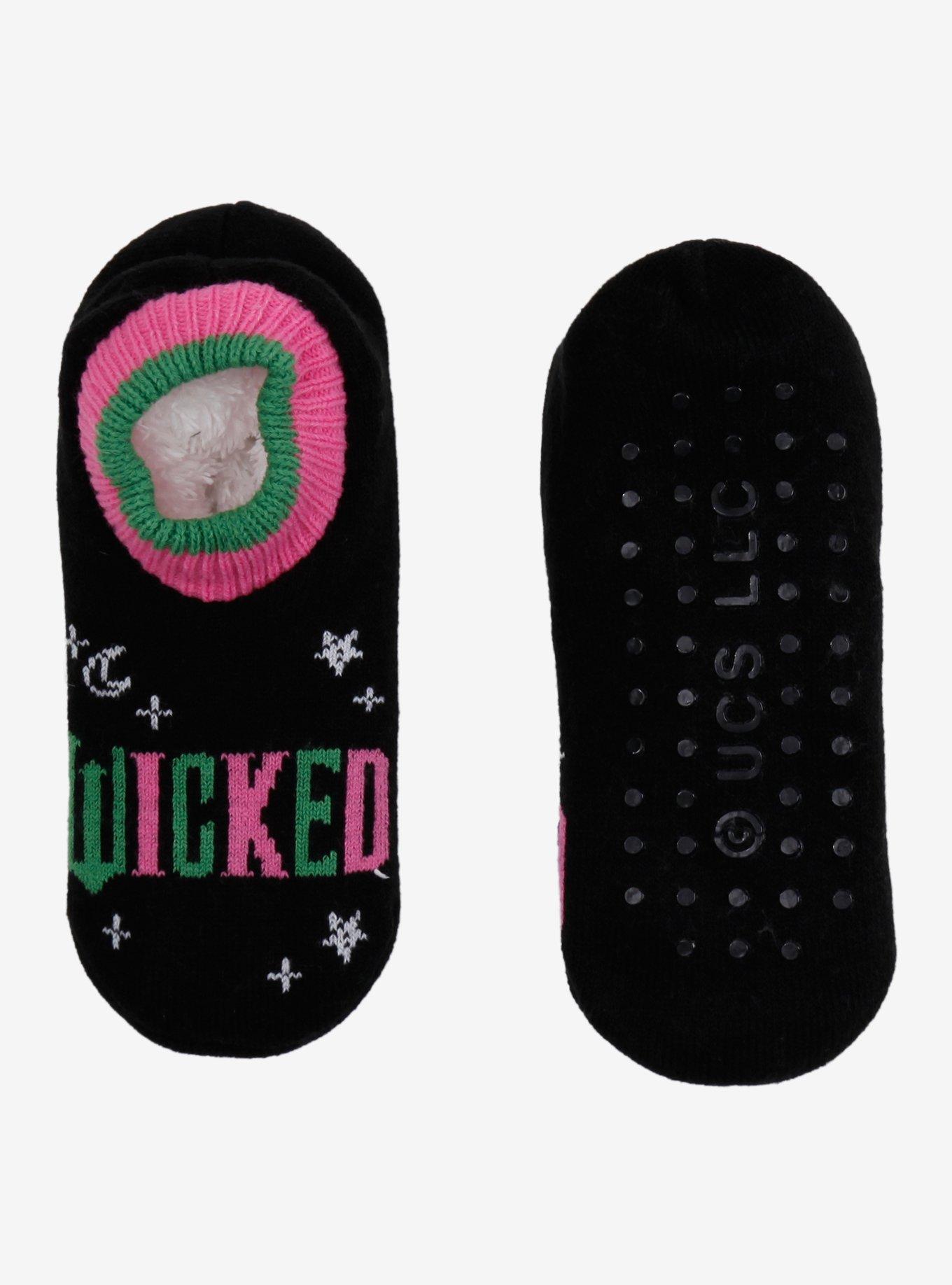 Wicked Logo Cozy Slipper Socks, , hi-res