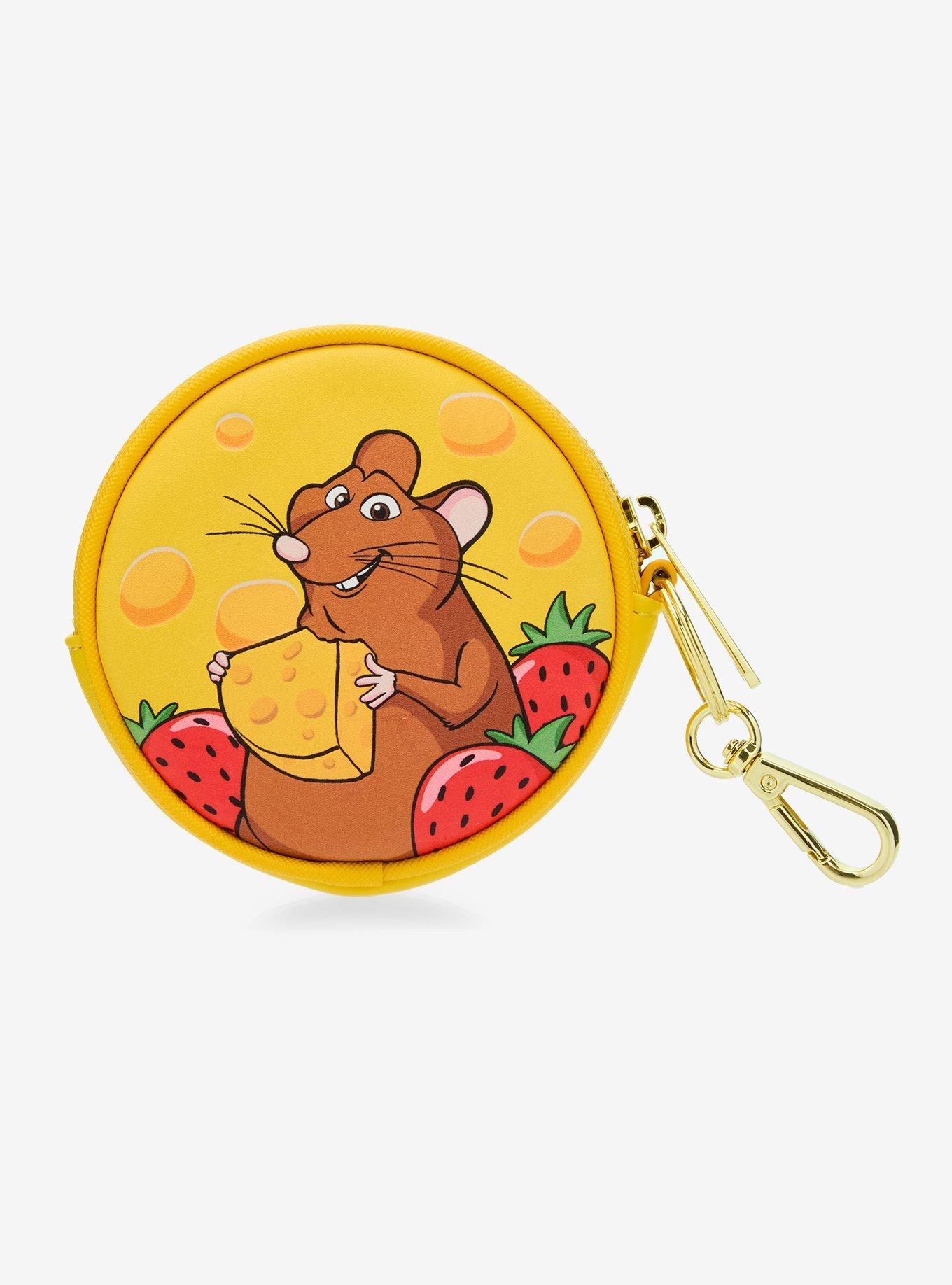 Loungefly Disney Pixar Ratatouille Remy Cheese Wheel Strawberry Scented Coin Purse - BoxLunch Exclusive, , alternate