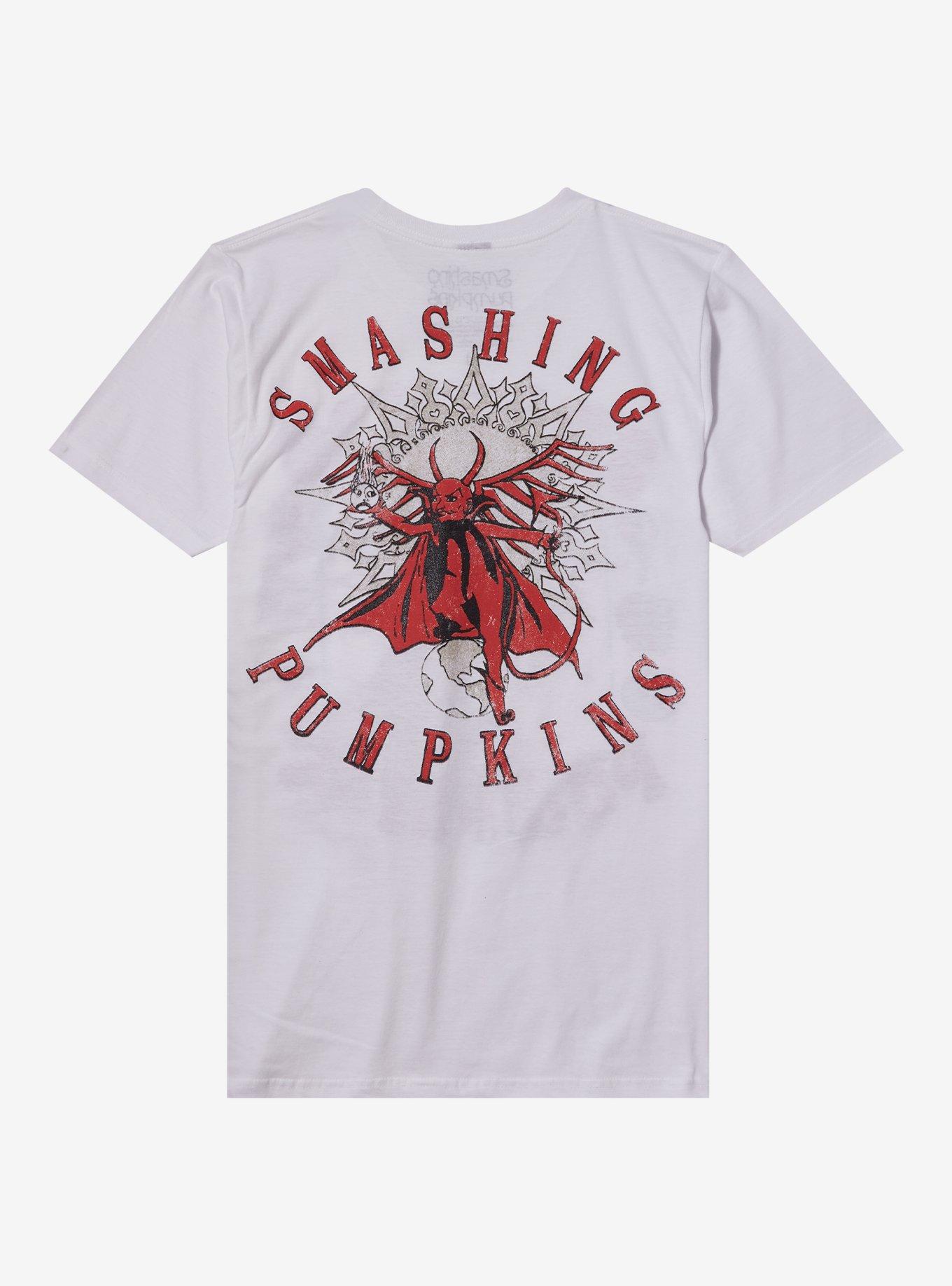 The Smashing Pumpkins Angel & Devil Relaxed Fit Girls T-Shirt, , hi-res