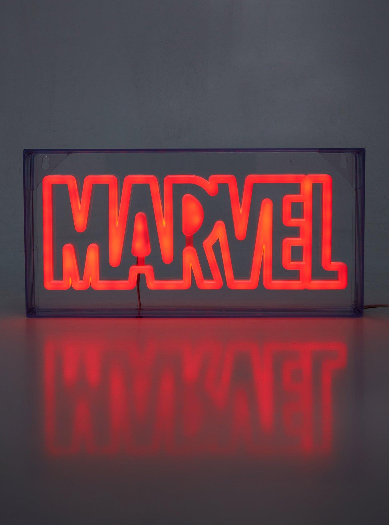 Marvel Logo LED Neon Light, , hi-res