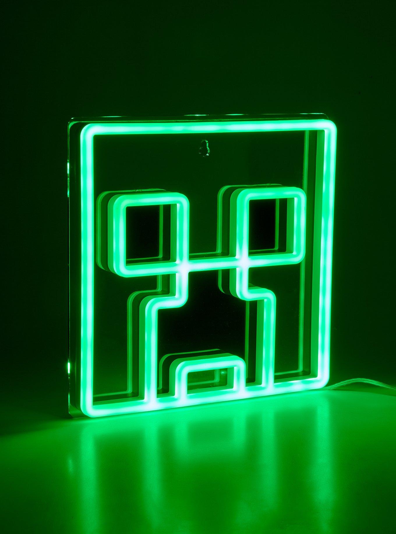 Minecraft Creeper LED Neon Light, , alternate