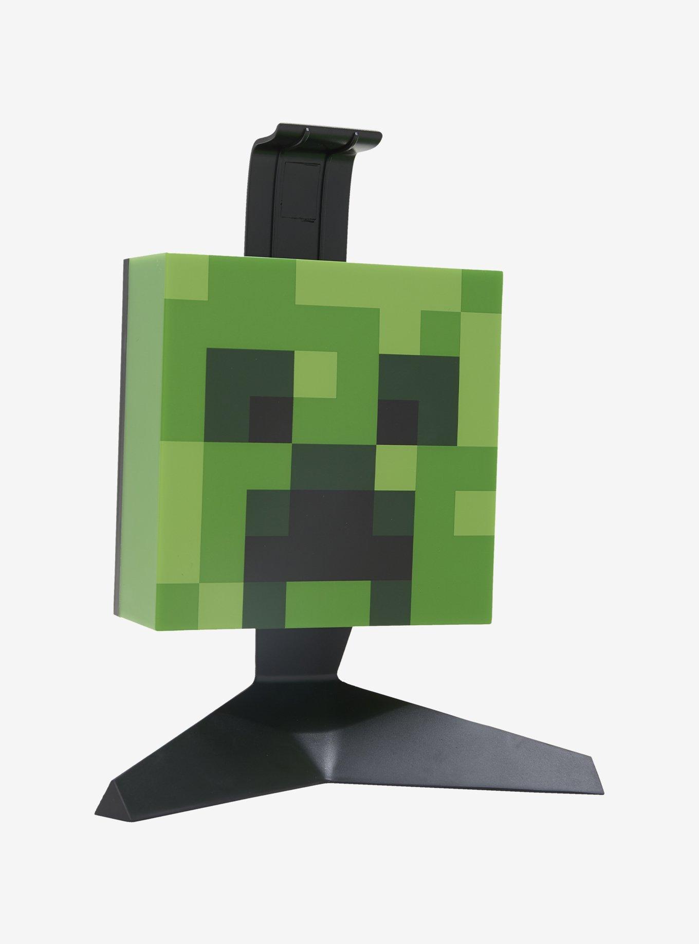 Minecraft Creeper Head Light & Headphones Stand, , alternate