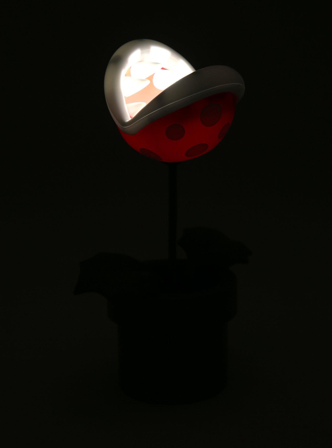 Super Mario Bros. Piranha Plant Posable Lamp, , alternate