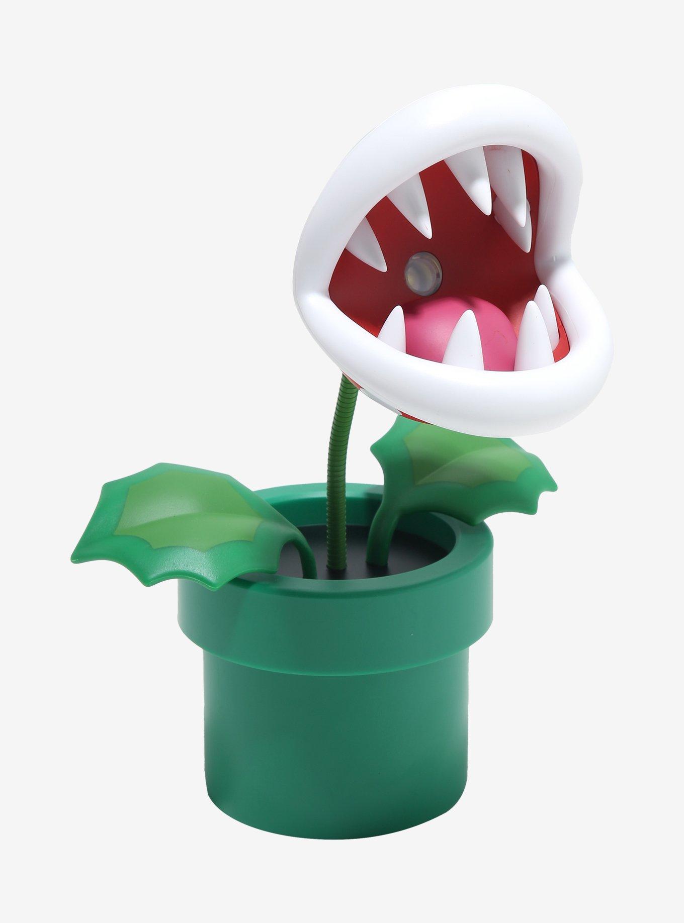 Super Mario Bros. Piranha Plant Posable Lamp, , alternate