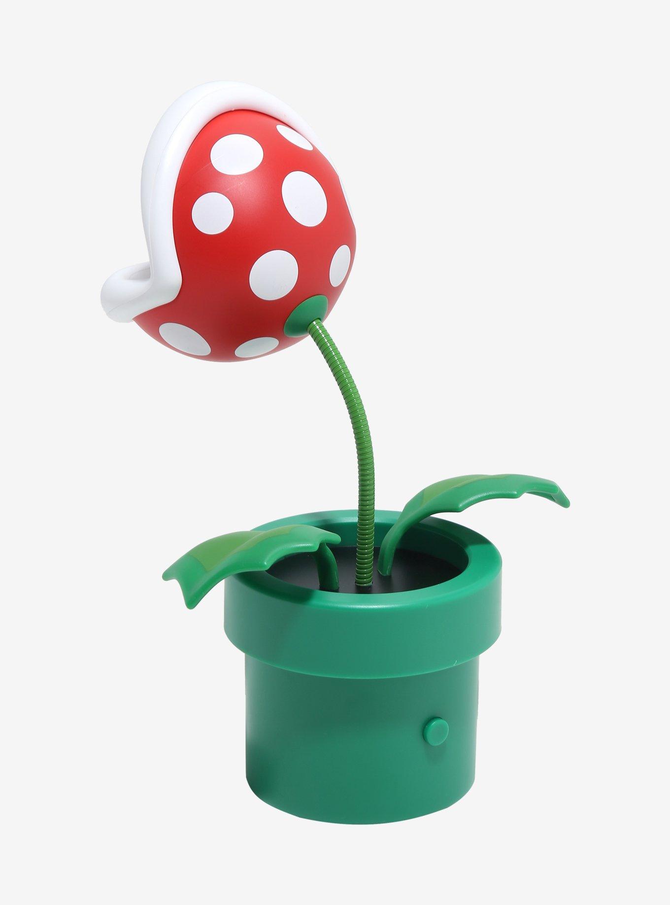 Super Mario Bros. Piranha Plant Posable Lamp, , alternate