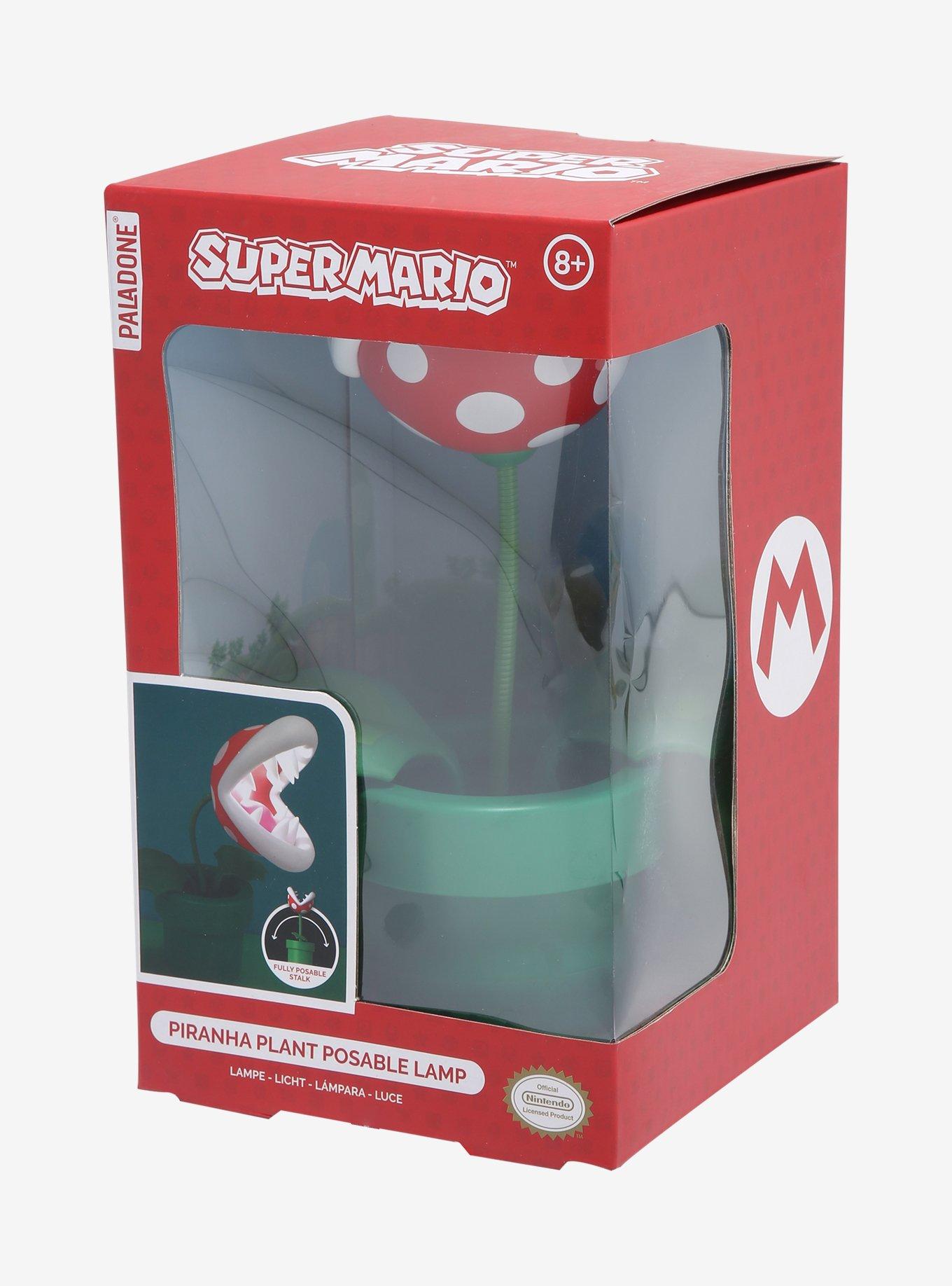 Super Mario Bros. Piranha Plant Posable Lamp, , alternate