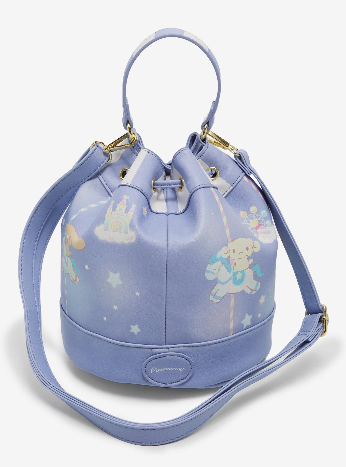 Her Universe Cinnamoroll Friends Carousel Bucket Crossbody Bag, , alternate