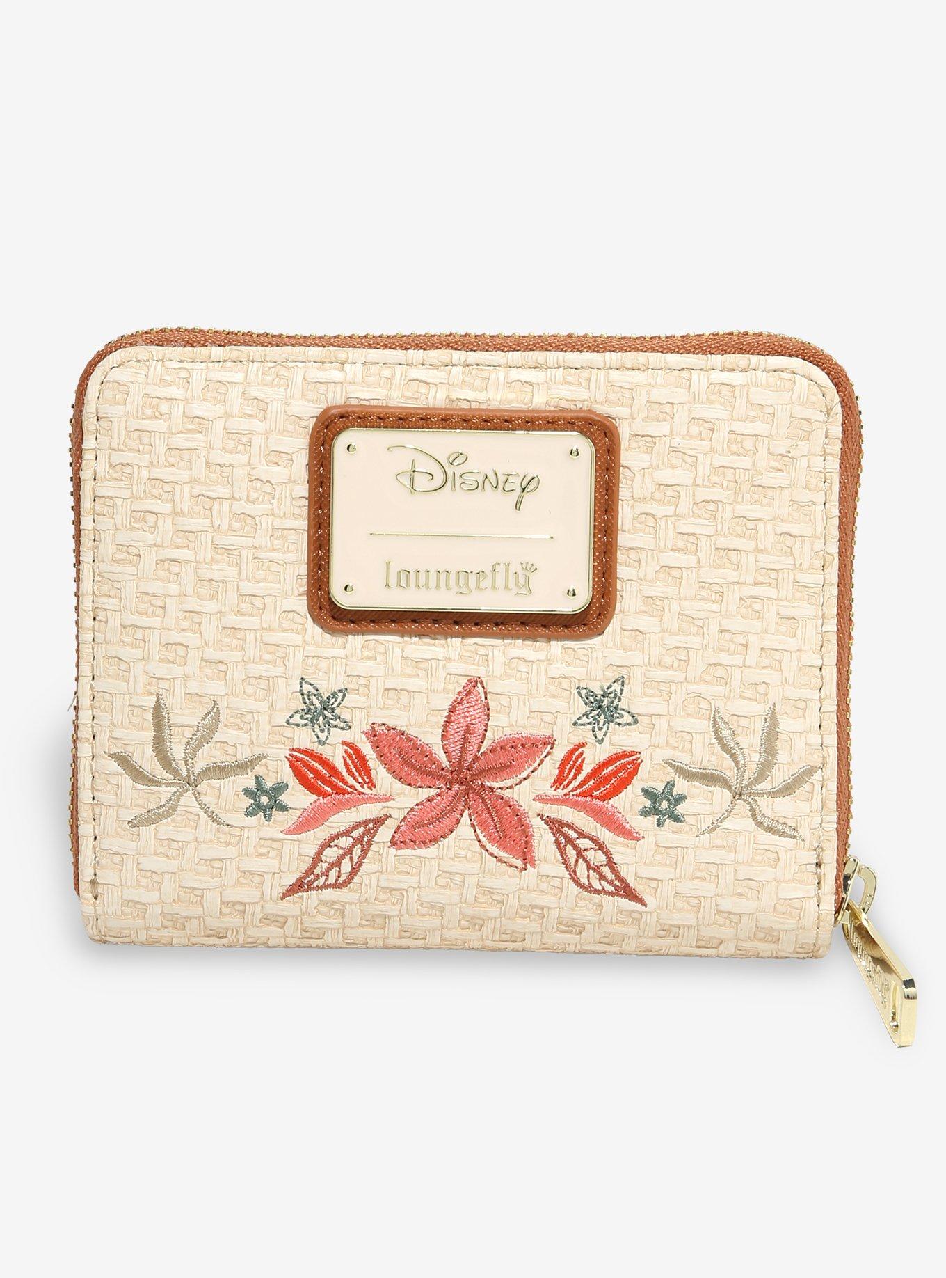 Loungefly Disney Lilo & Stitch Hula Floral Small Zip Wallet  - BoxLunch Exclusive, , hi-res