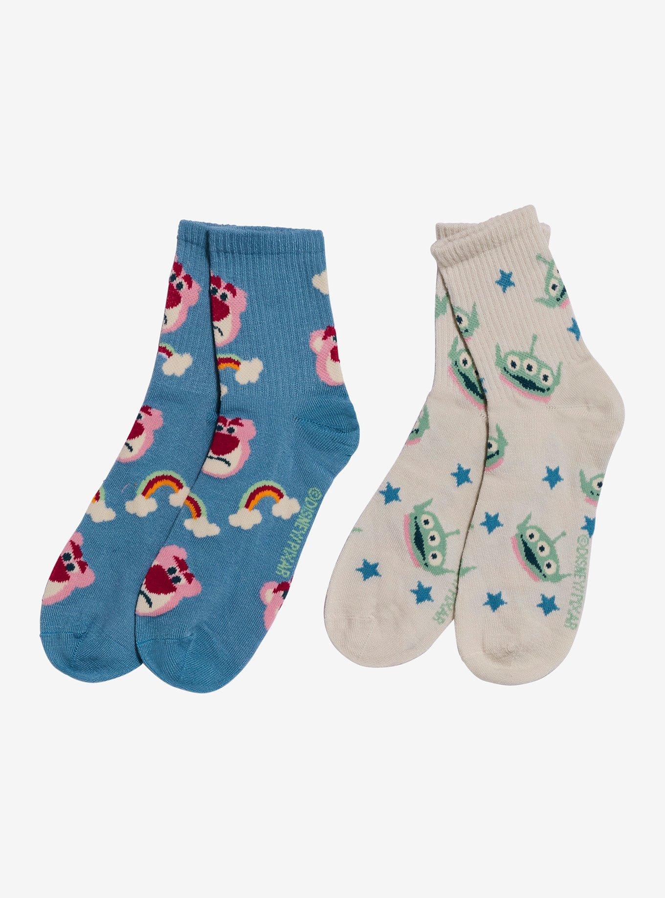 Disney Pixar Toy Story Icon Toss Crew Socks 2 Pair, , alternate