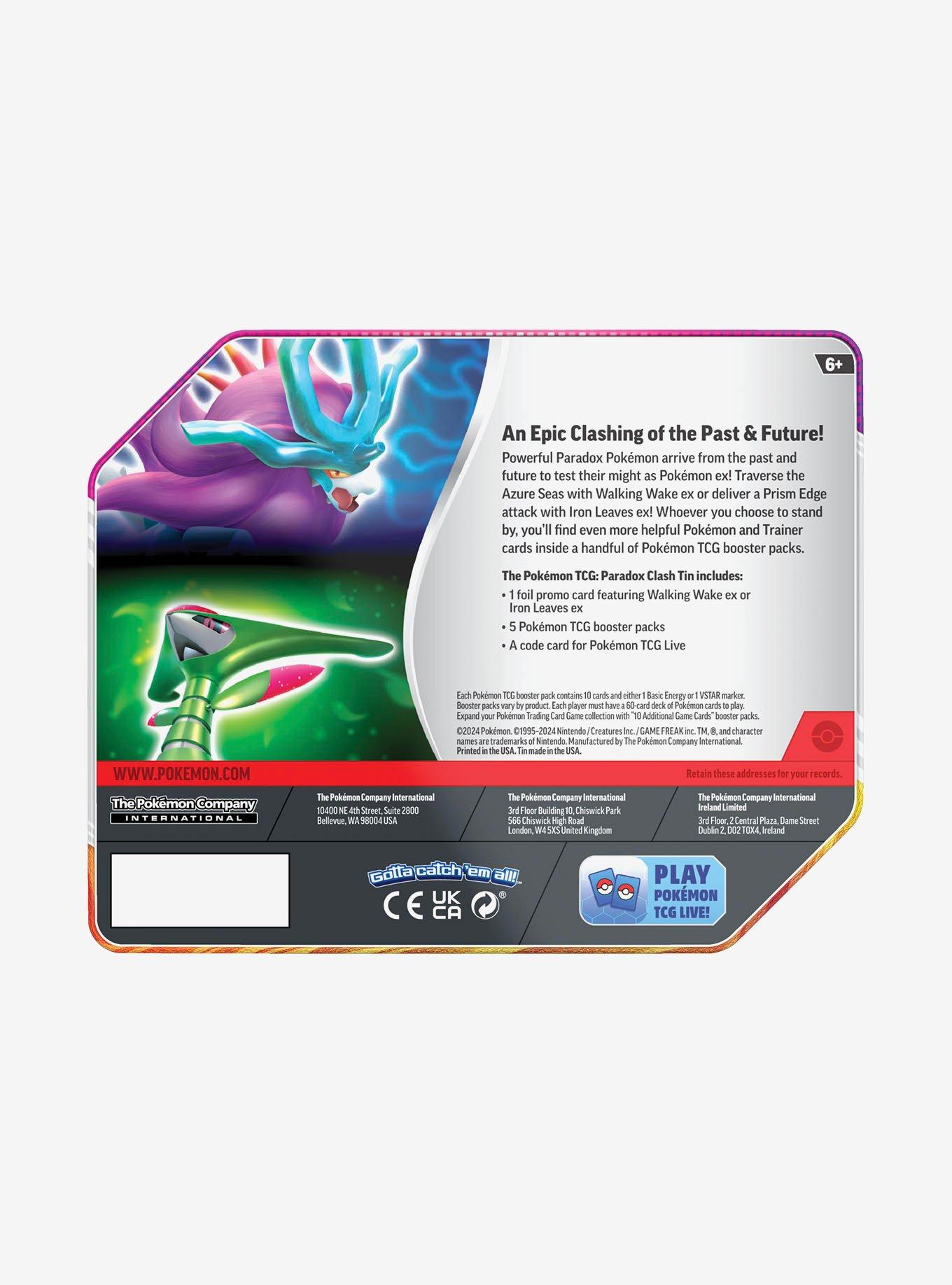 Pokemon Trading Card Game Paradox Clash Tin, , alternate