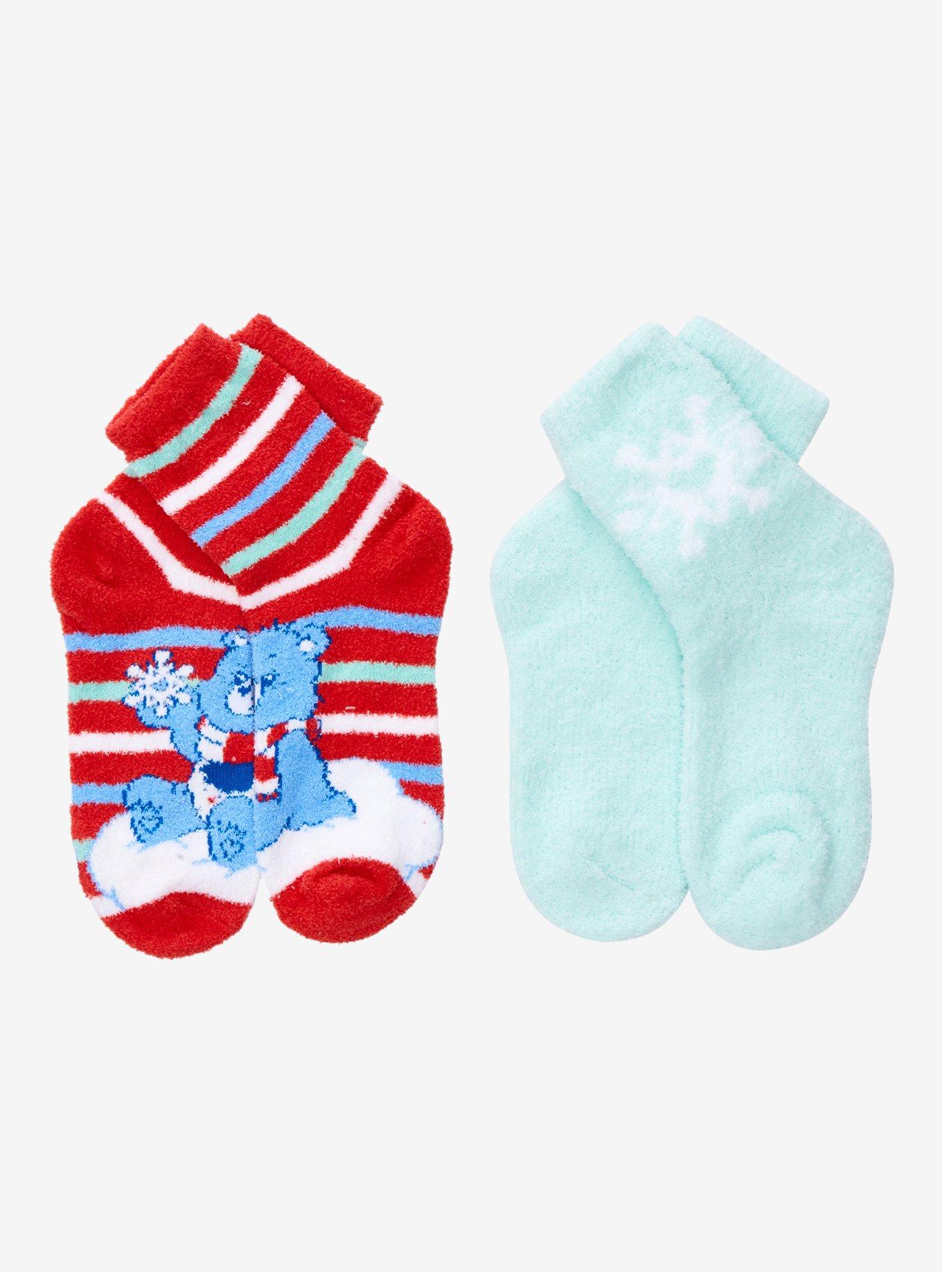 Care Bears Grumpy Bear Holiday Cozy Socks 2 Pair, , alternate