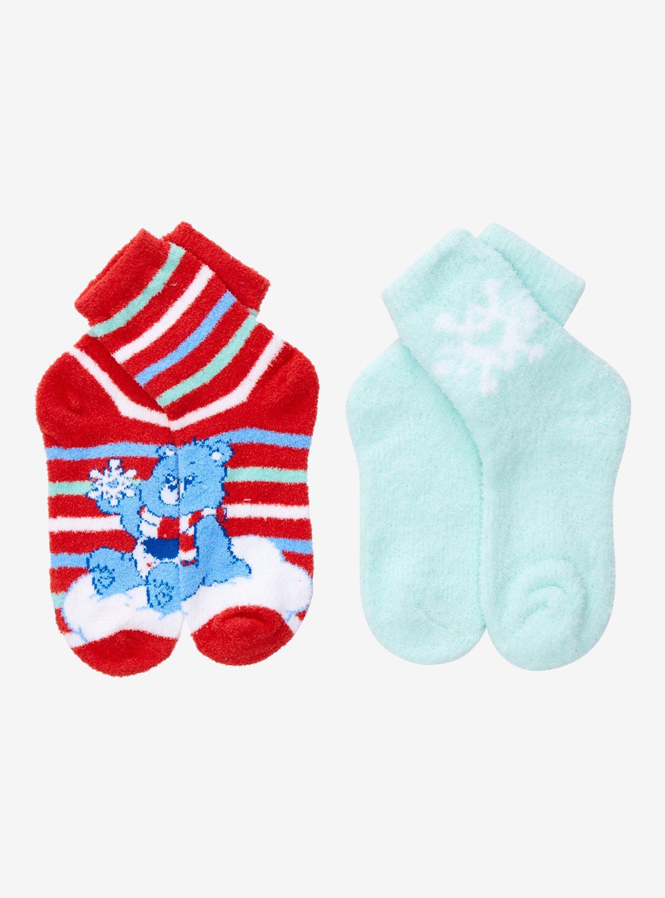 Care Bears Grumpy Bear Holiday Cozy Socks 2 Pair, , hi-res