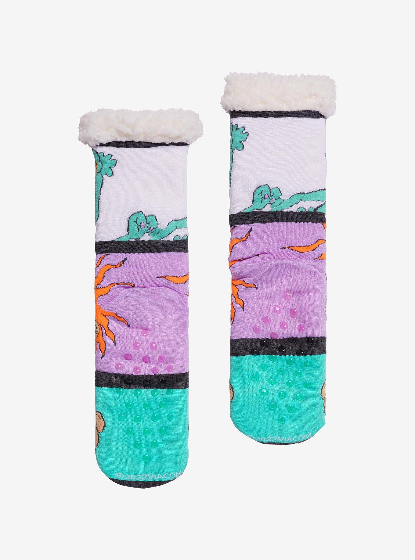 Rugrats Character Panels Cozy Slipper Socks, , hi-res