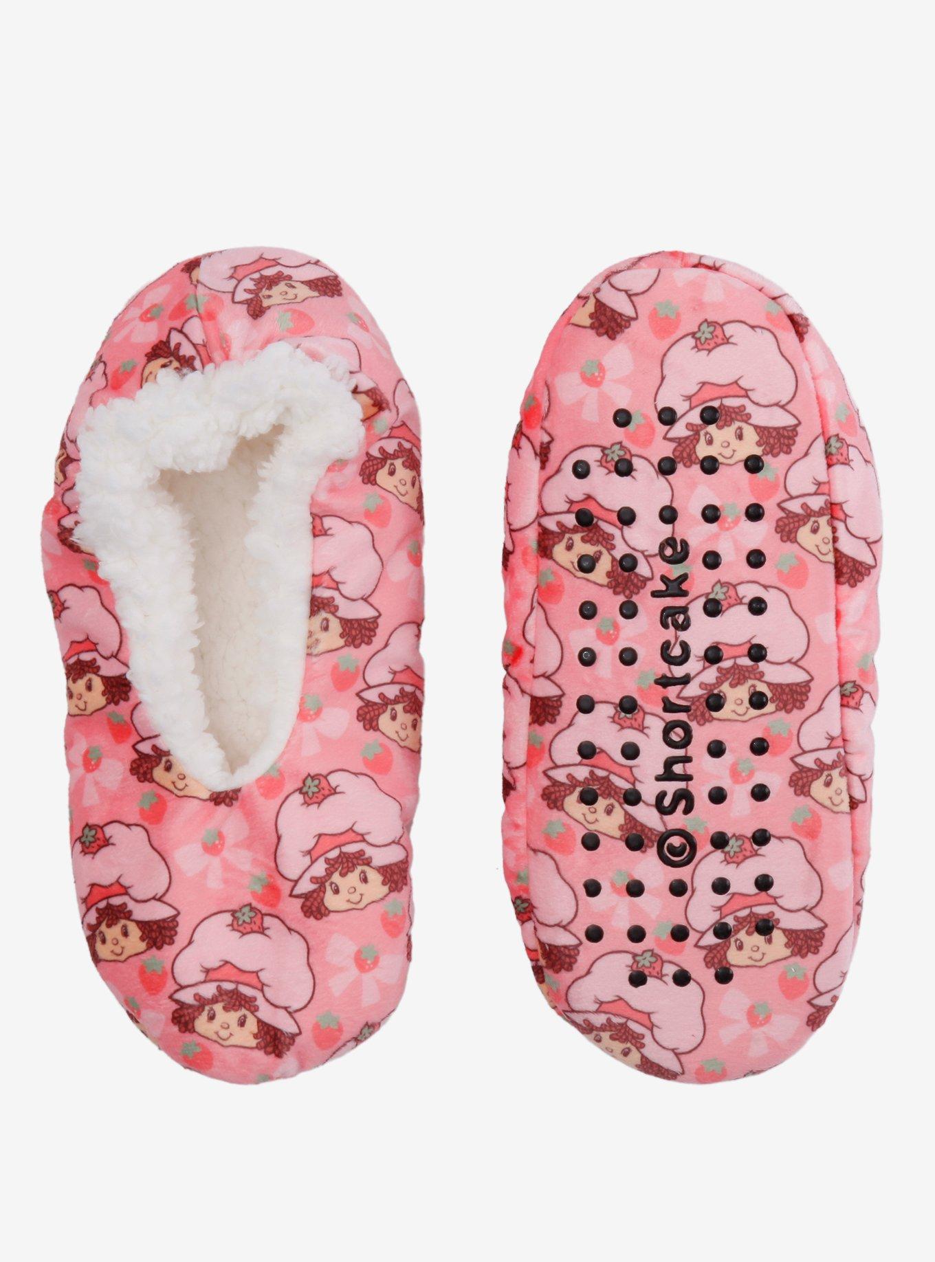 Strawberry Shortcake Cozy Slipper Socks Gift Box, , alternate
