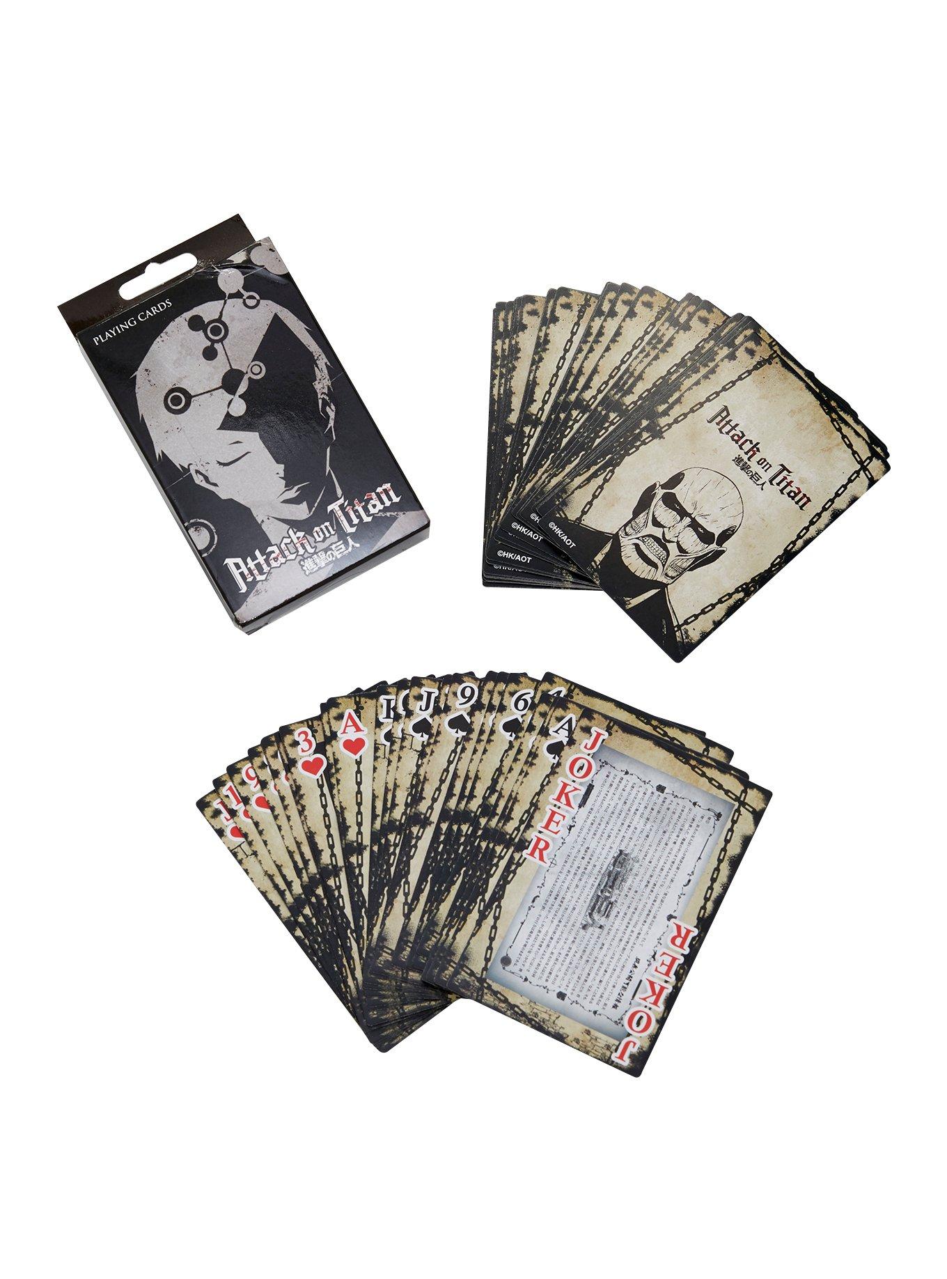 Attack On Titan Playing Cards, , hi-res