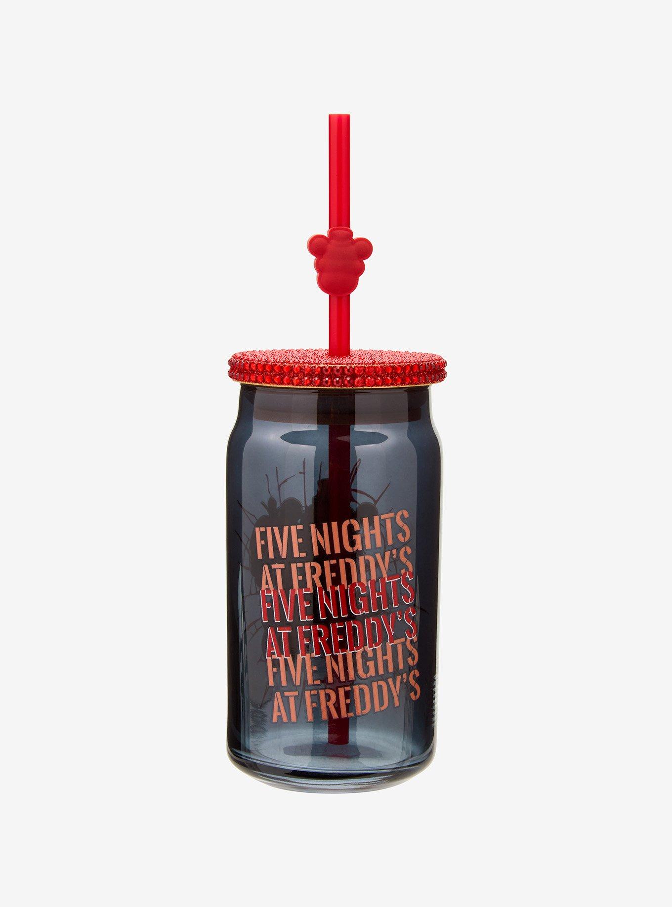 Five Nights At Freddy's Bling Glass Cup, , hi-res
